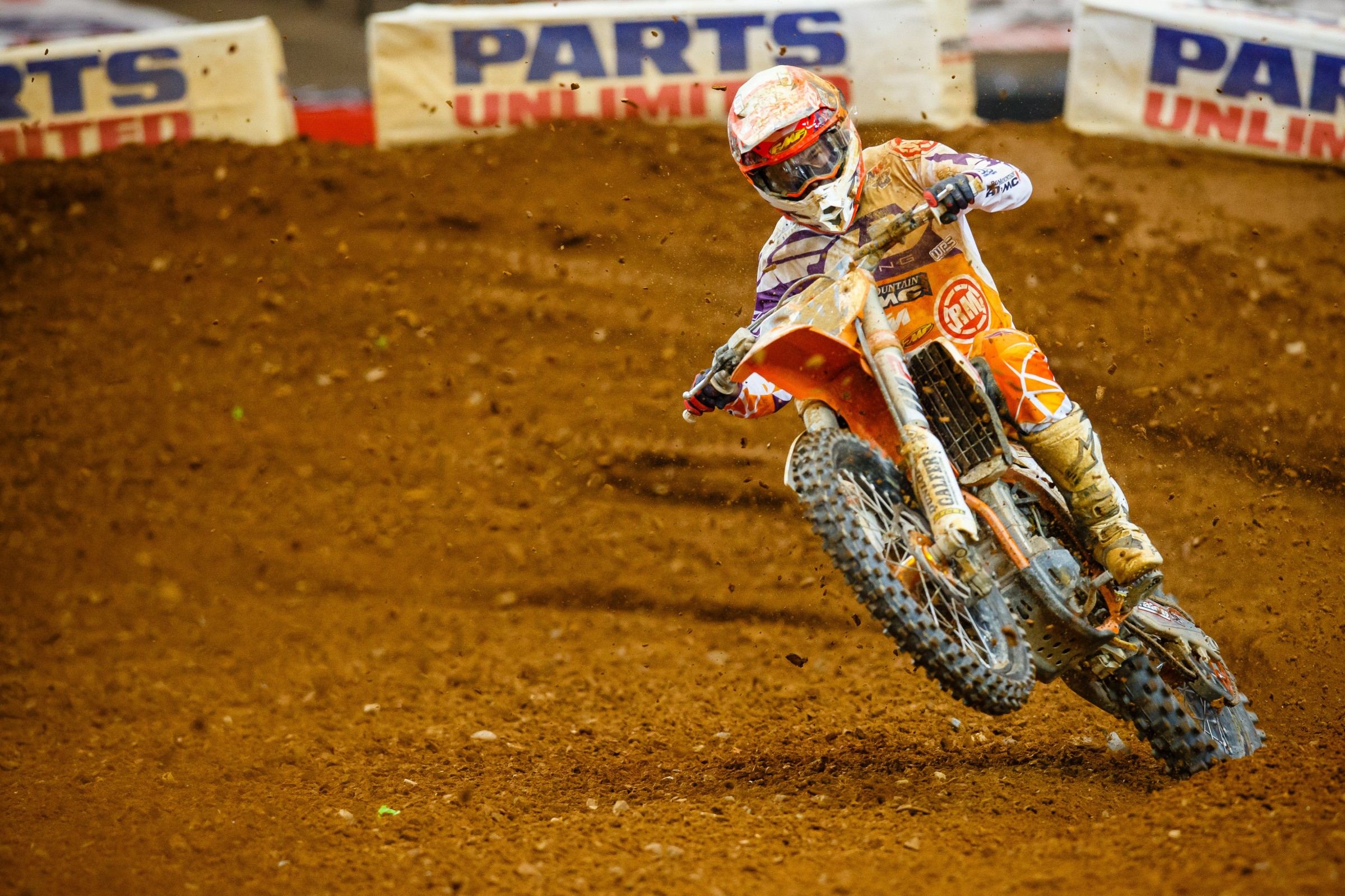 Baggett captured his second career podium in Atlanta.