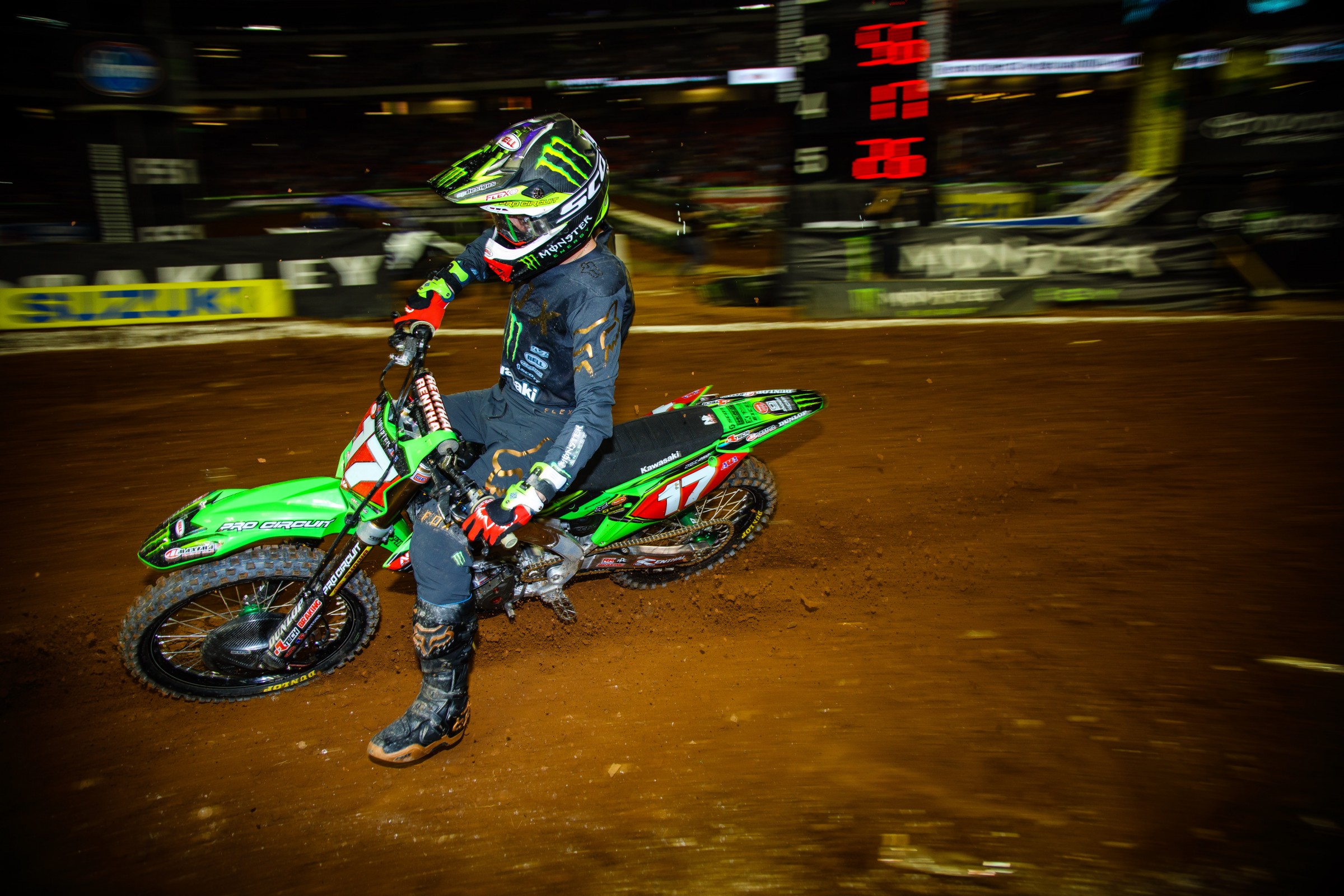 Savatgy sits two points behind Osborne in the points.