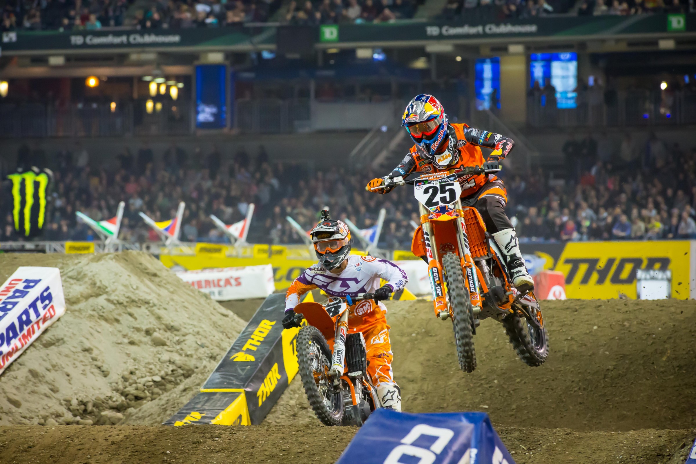 Musquin lost major points in Toronto after battling with the flu all weekend.