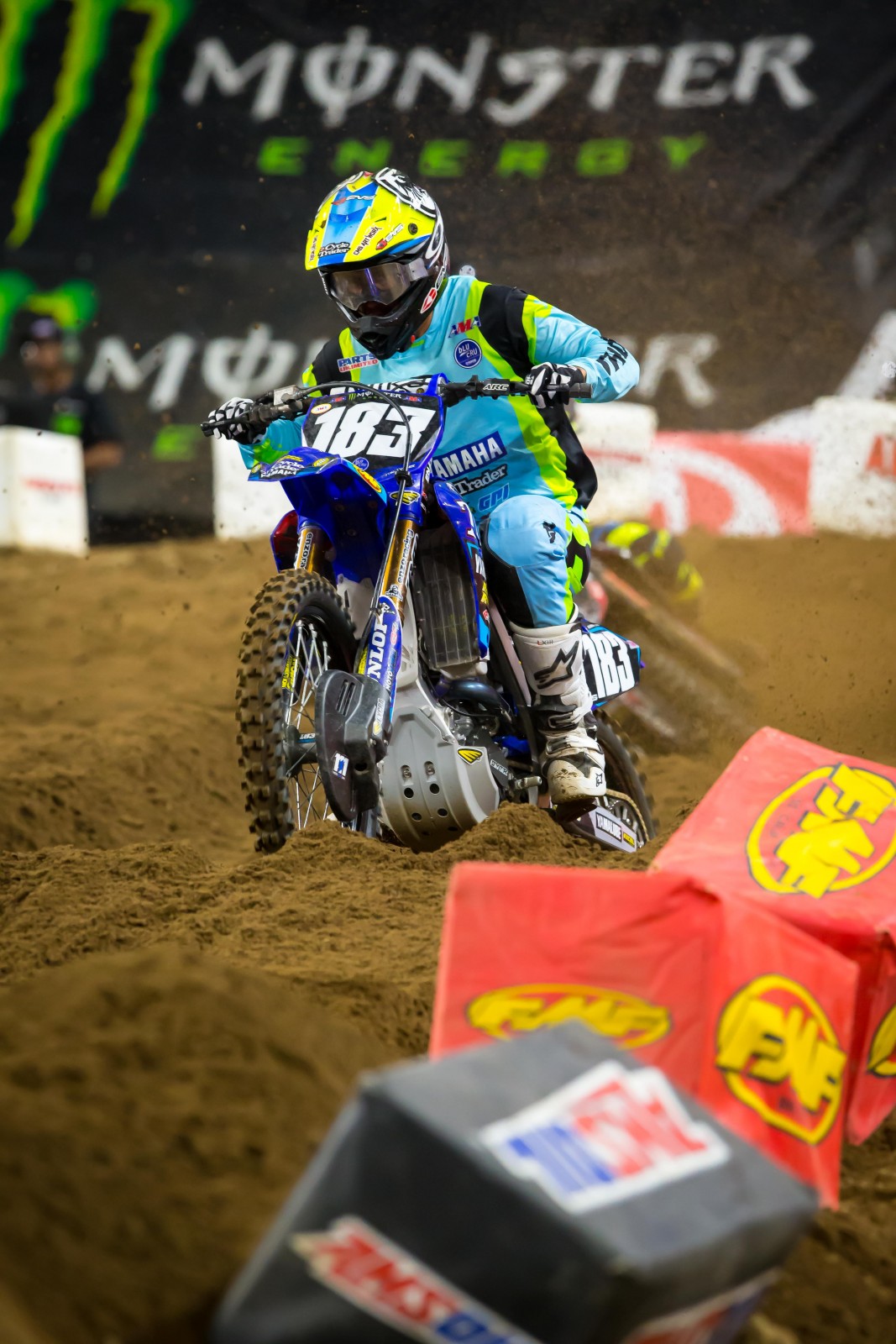 The intensity of professional supercross catches most rookies off guard.