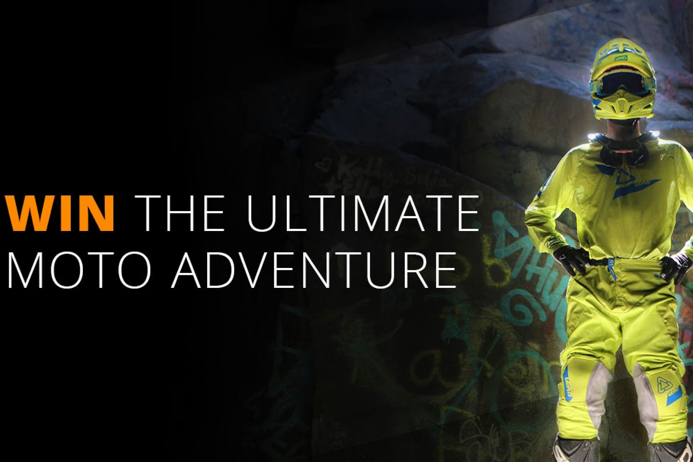 Win The Ultimate Moto Adventure and Leatt Motocross Gear