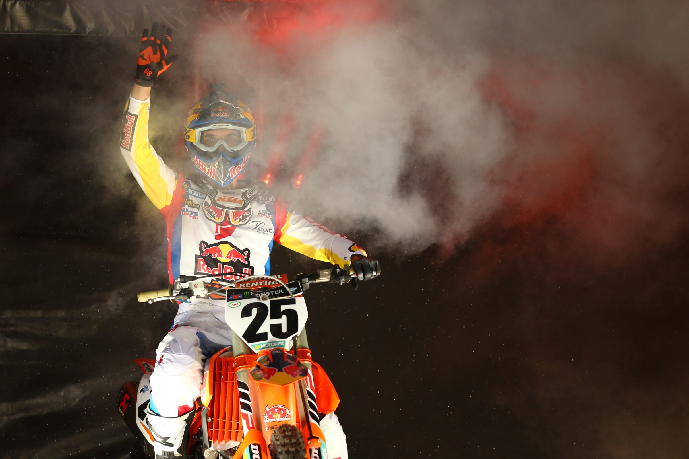 Marvin Musquin from opening ceremonies
