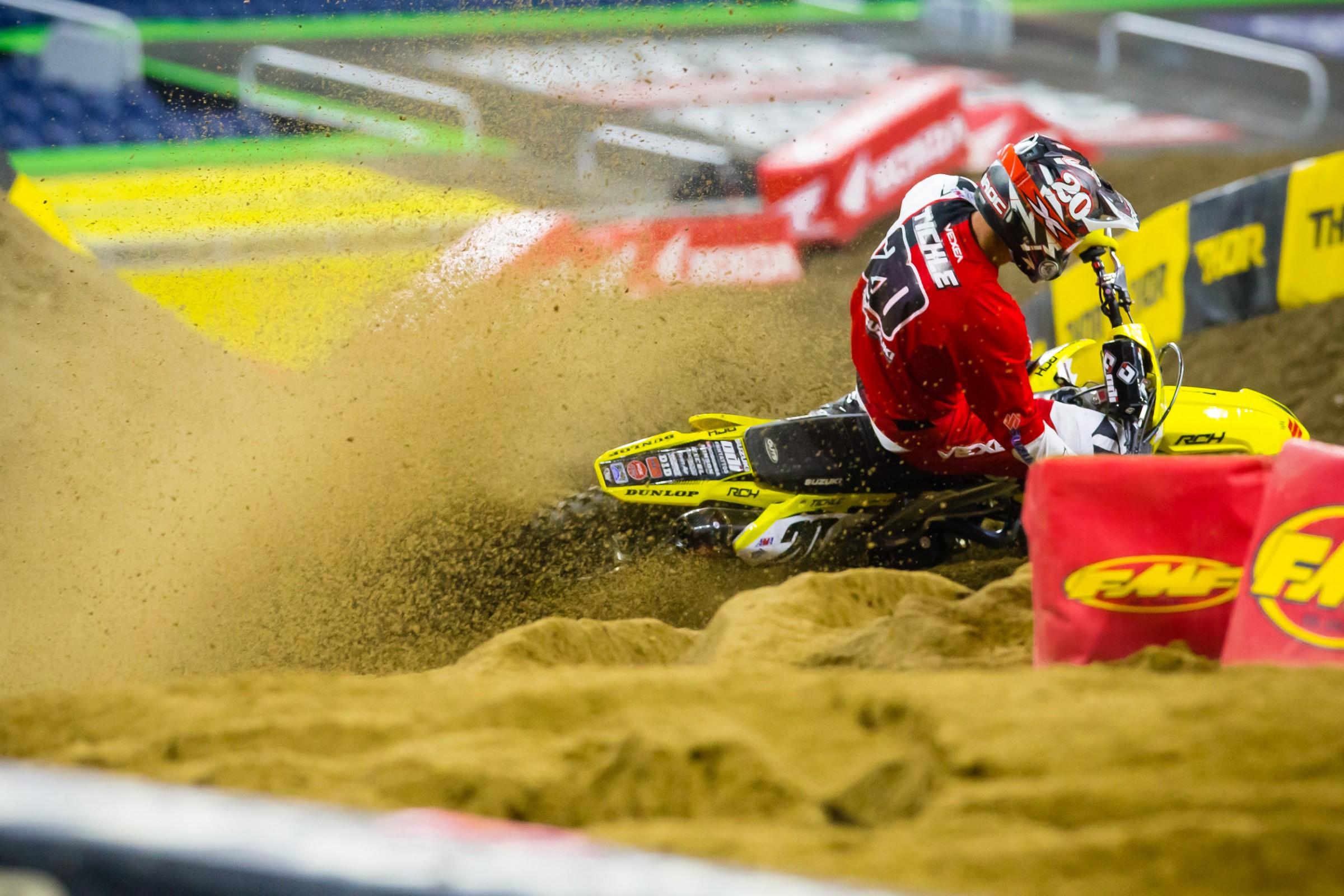 Broc Tickle qualified first in the 450 class.