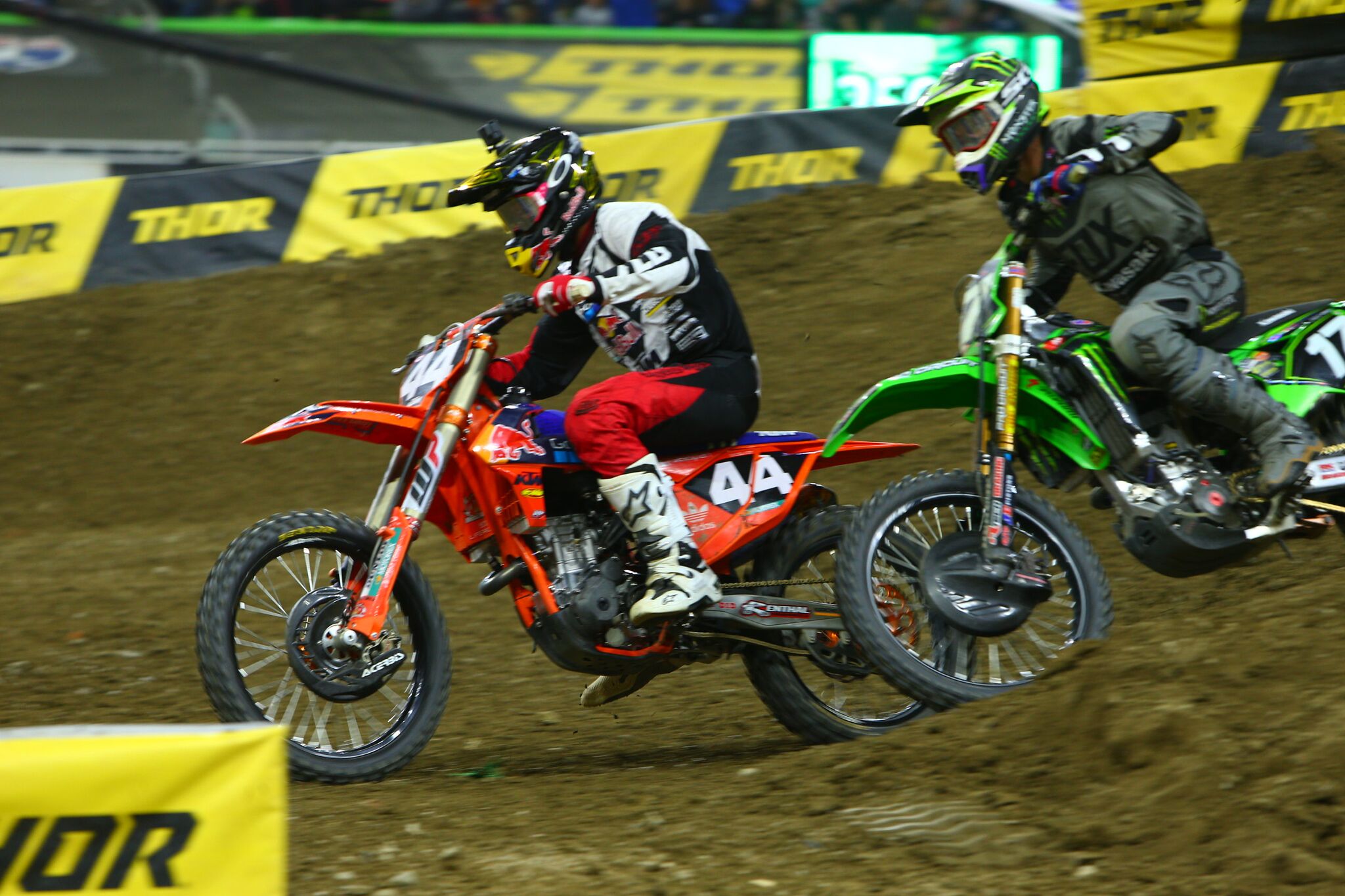 Smith and Savatgy went at it.