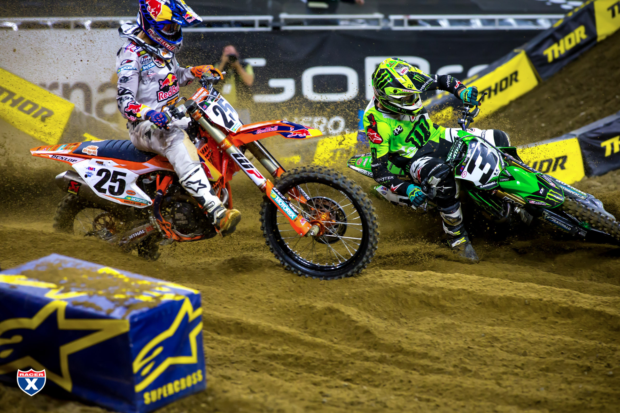 The riders may not like the sand, but it does make for some great photos.