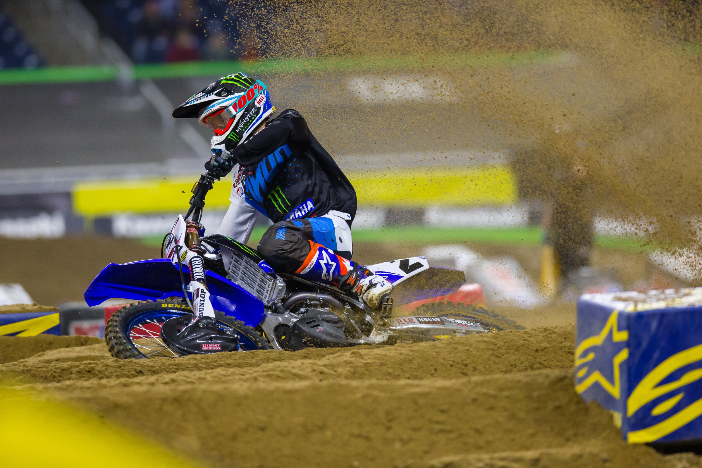 Cooper Webb's return to racing was quiet with a 13th place finish.