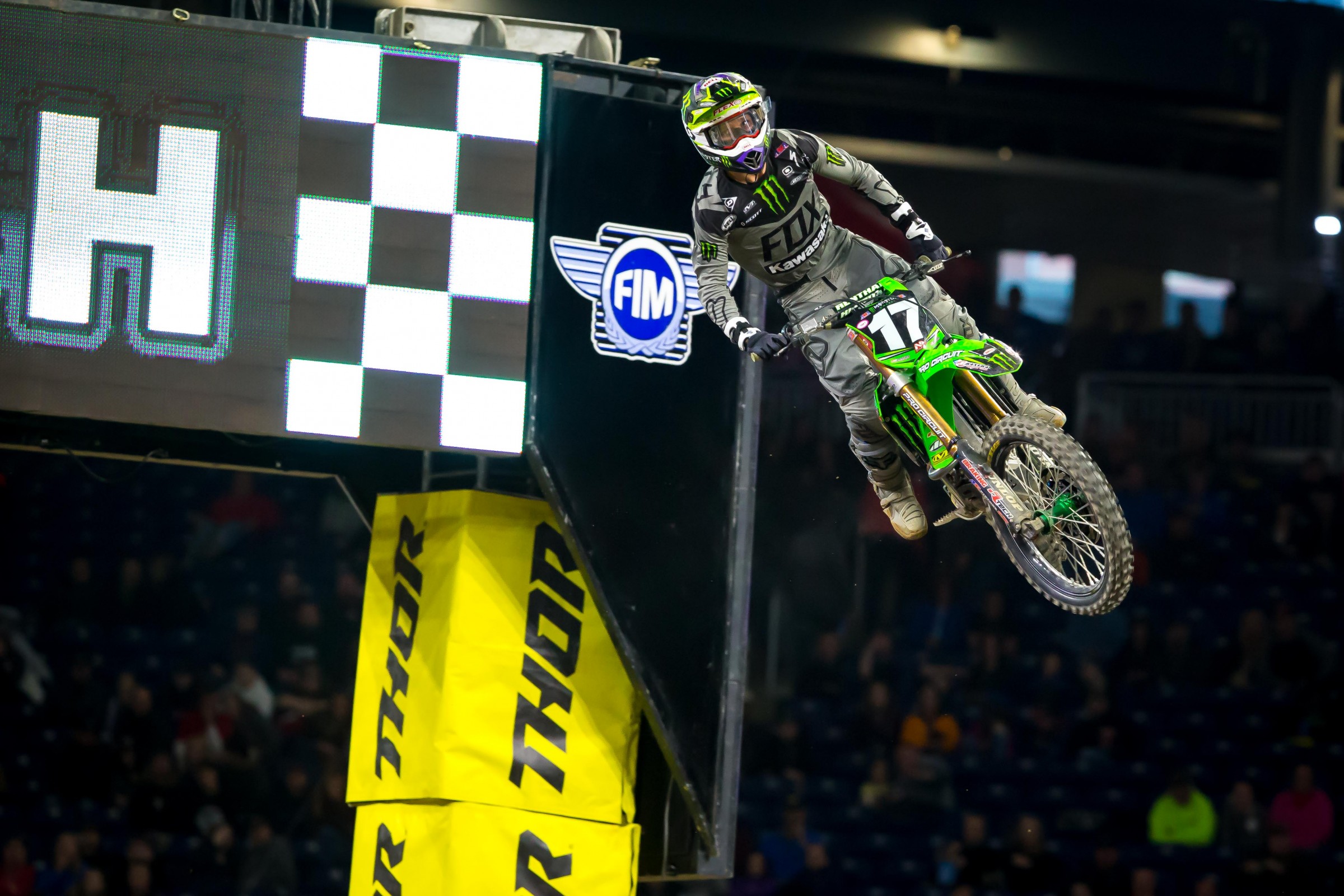 Will Joey Savatgy get a firm hold on the 250SX East Region championship this weekend?