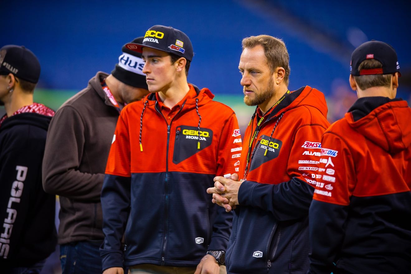 McAdoo is expected to make his debut with the GEICO Honda team in East Rutherford.