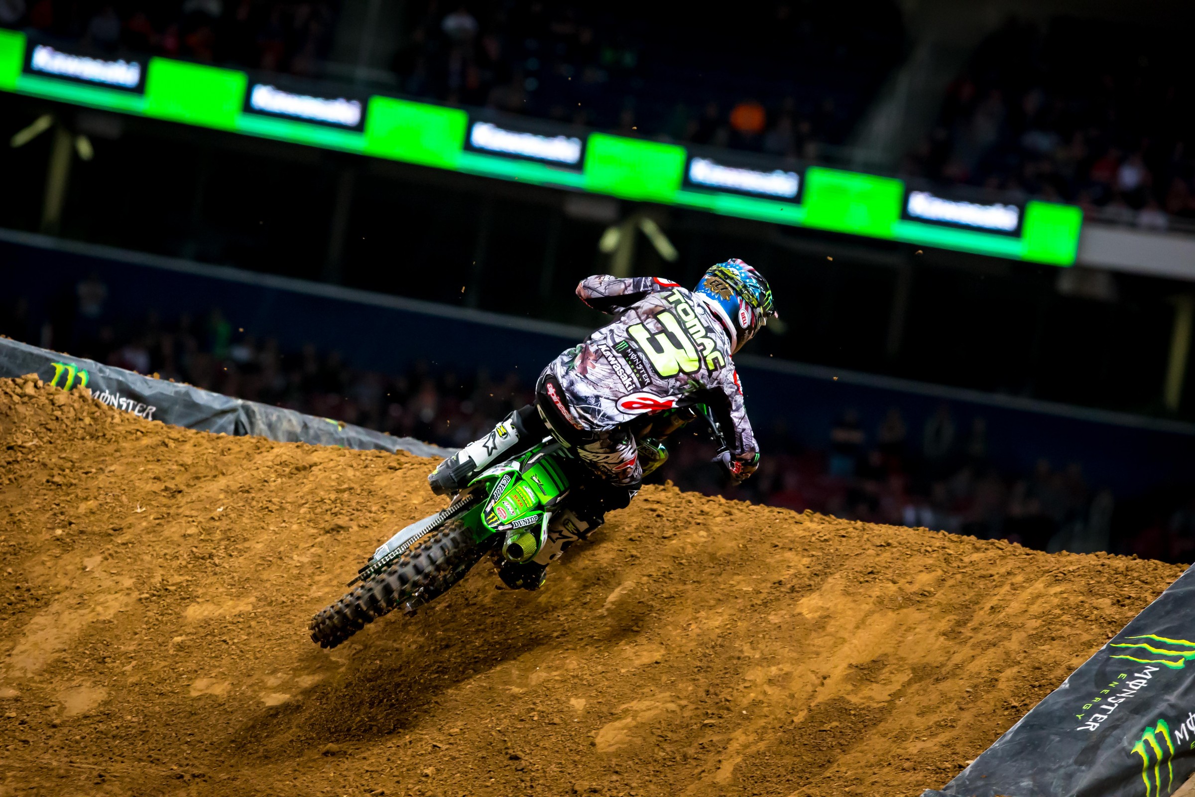 Tomac stretched his lead out to 6.751 seconds by the time the checkered flag flew.