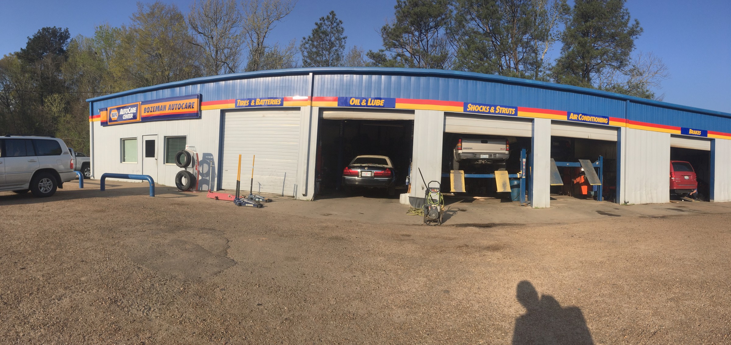The garage in the middle of Mississippi that saved the trip.