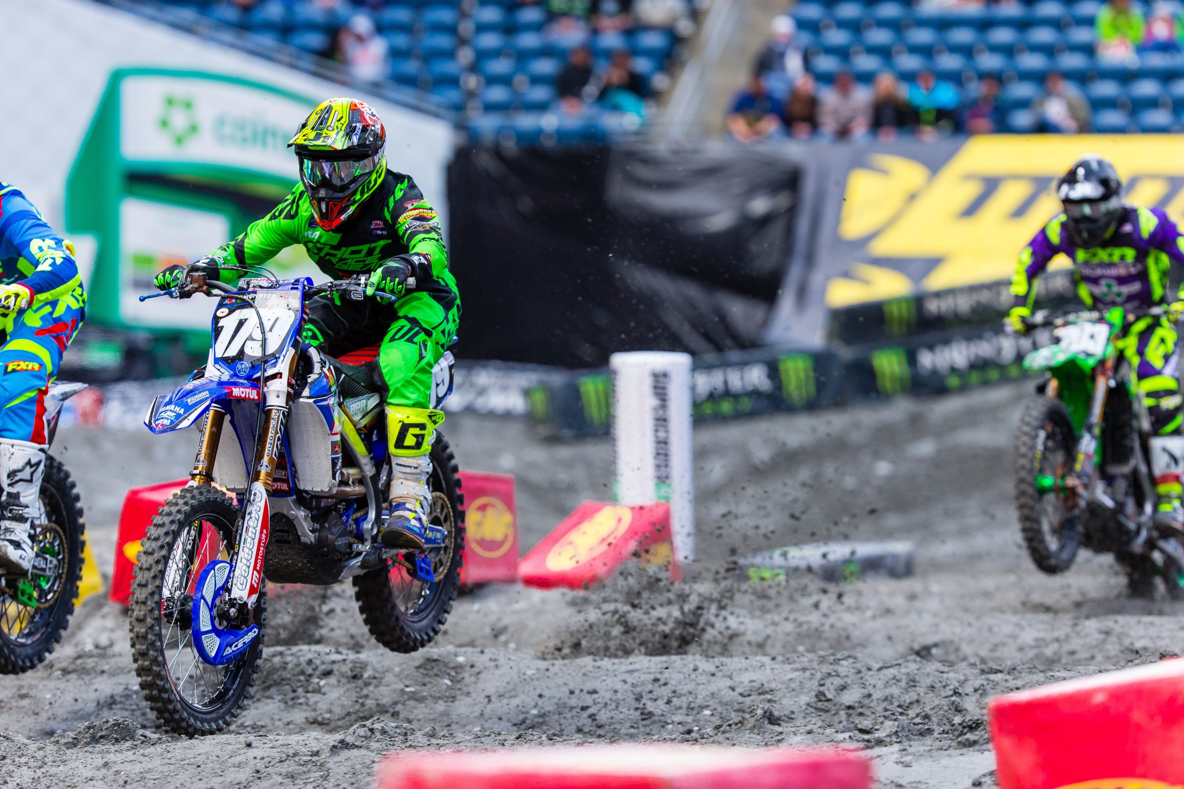 Jon Ames got a spot on the Barn Pros/Home Depot Yamaha team by filling in for Chris Alldredge earlier this year.