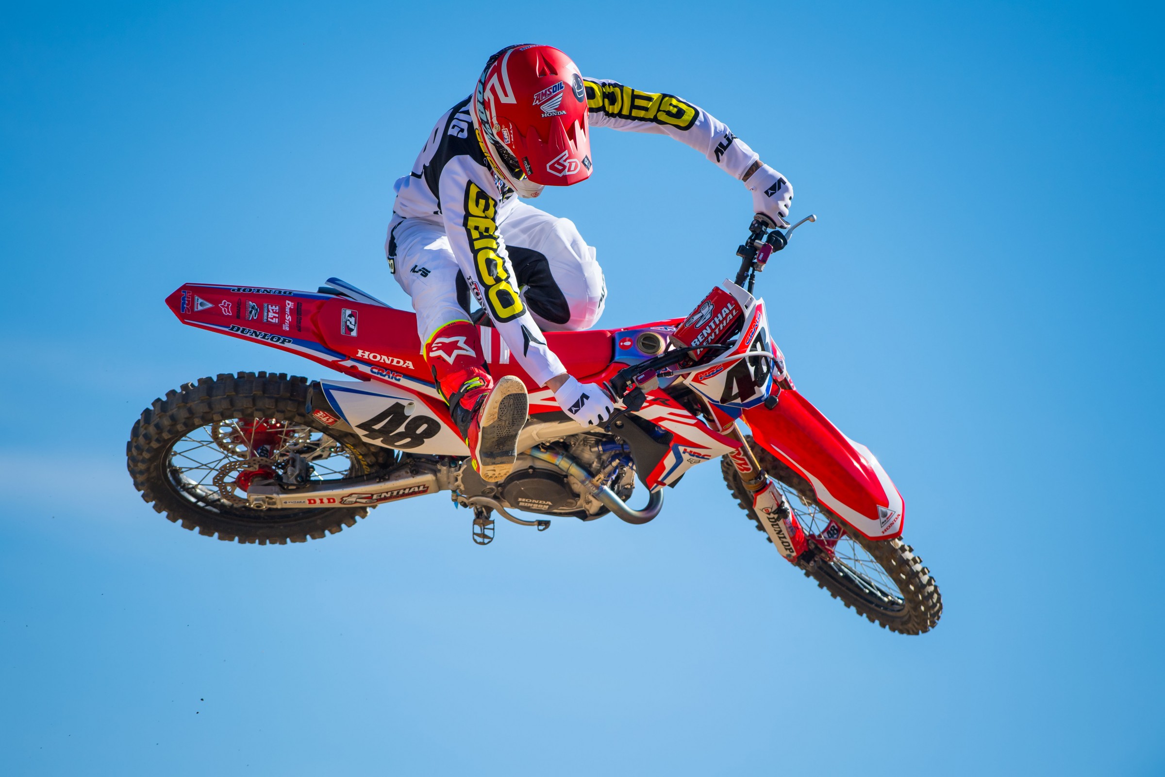 Christian Craig will step up to the 450 this weekend to fill-in for Ken Roczen and Seely.