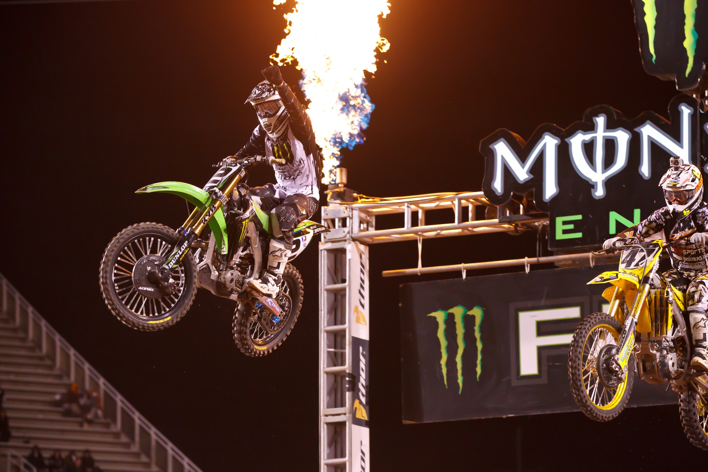 Villopoto would go on to dominate the next three seasons of supercross.