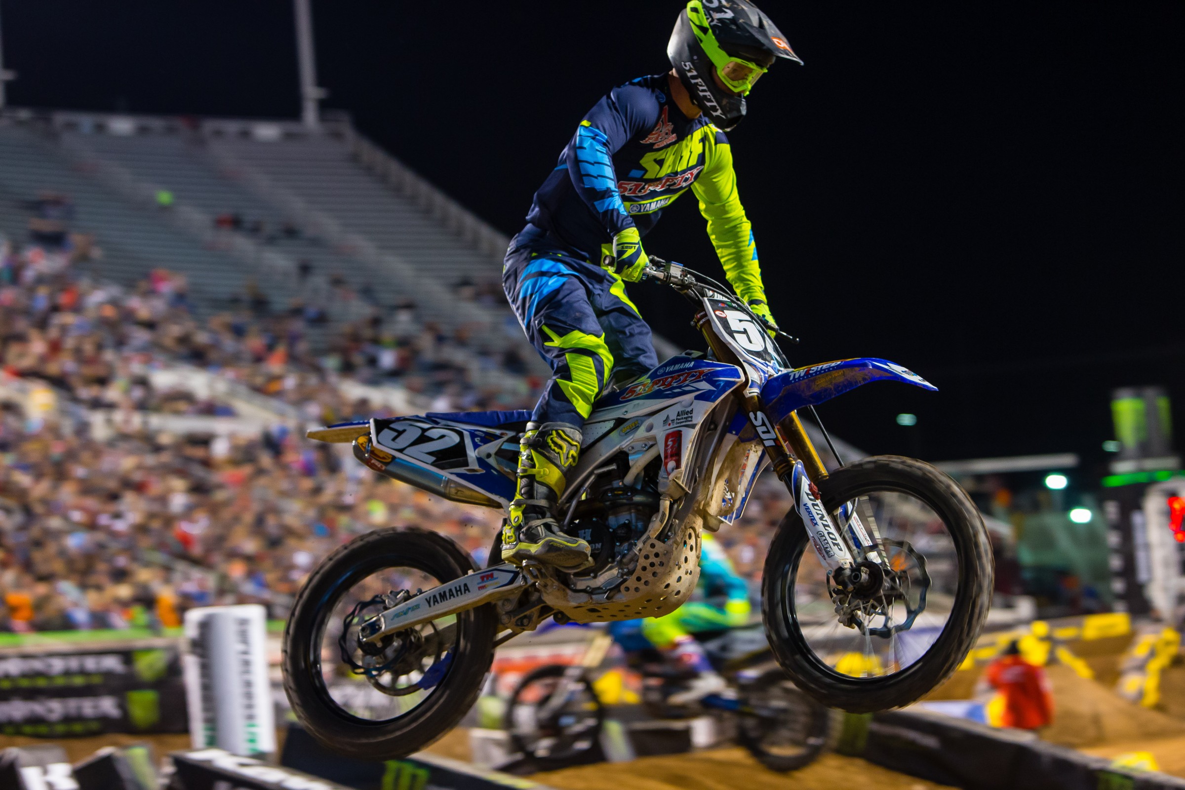 SLC was Bowers' first race back after breaking his femur earlier this year.