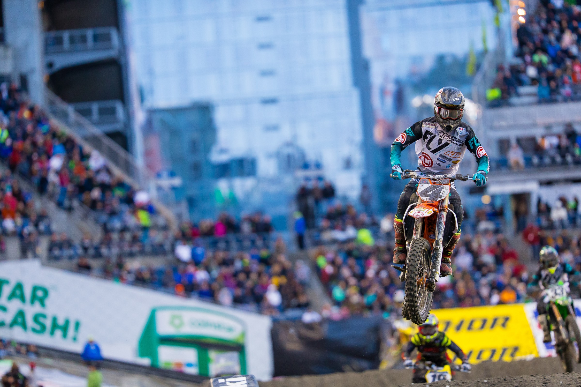 Can Baggett hold off his teammate?