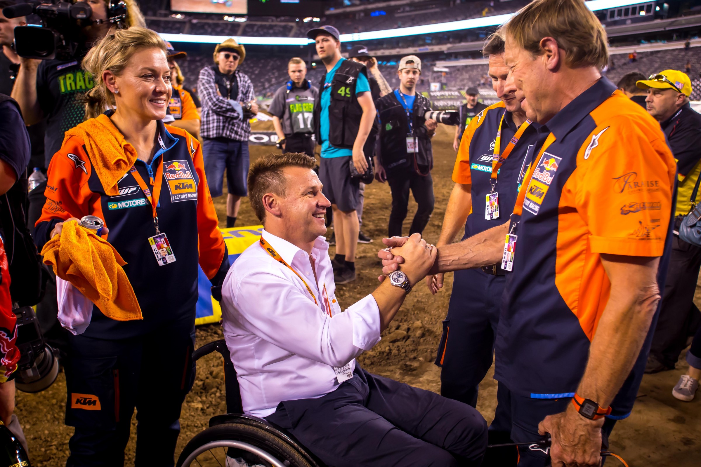 KTM Motorsport director Pit Beirer was in attendance at East Rutherford.