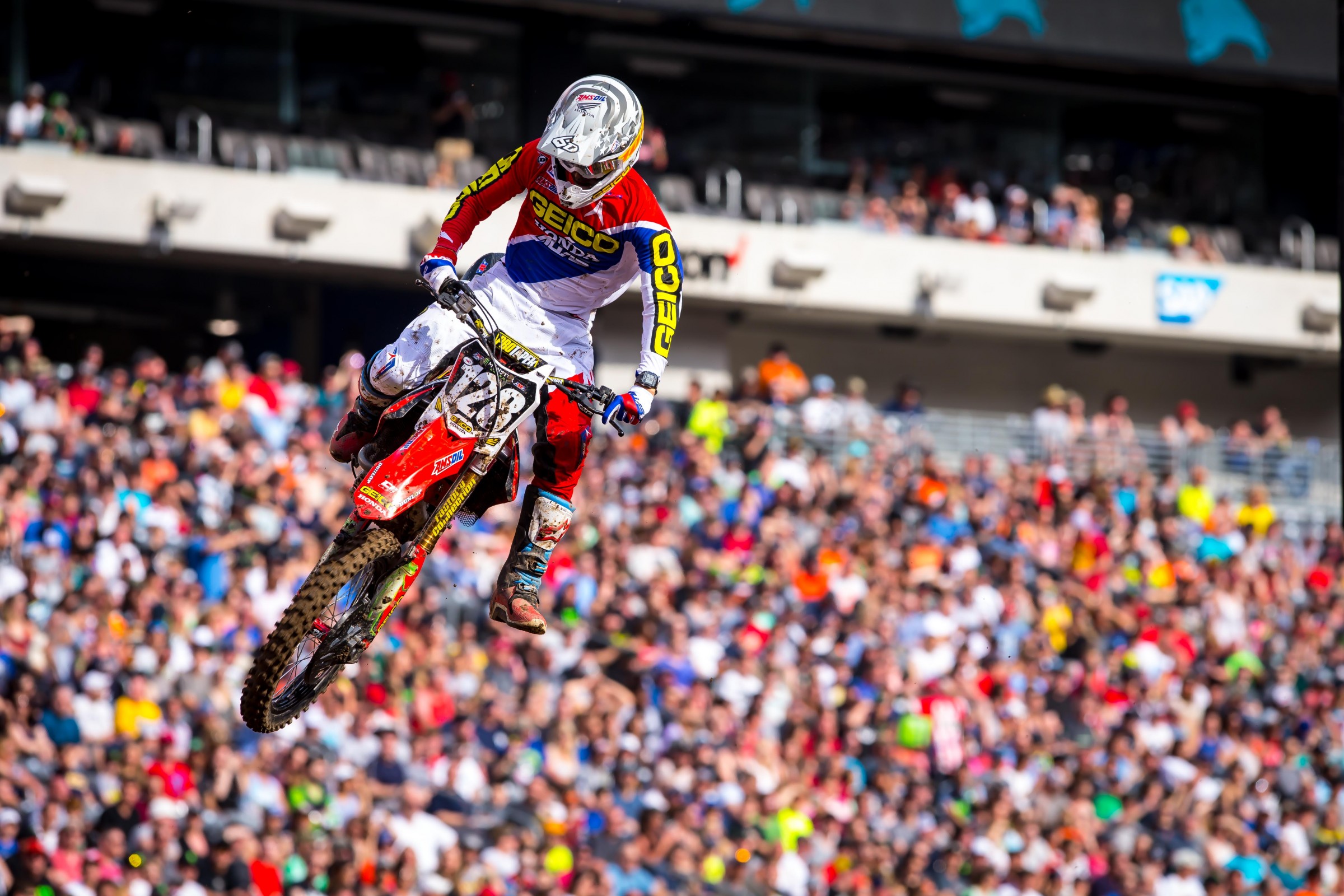 McAdoo finished ninth in his first race for the GEICO Honda team.