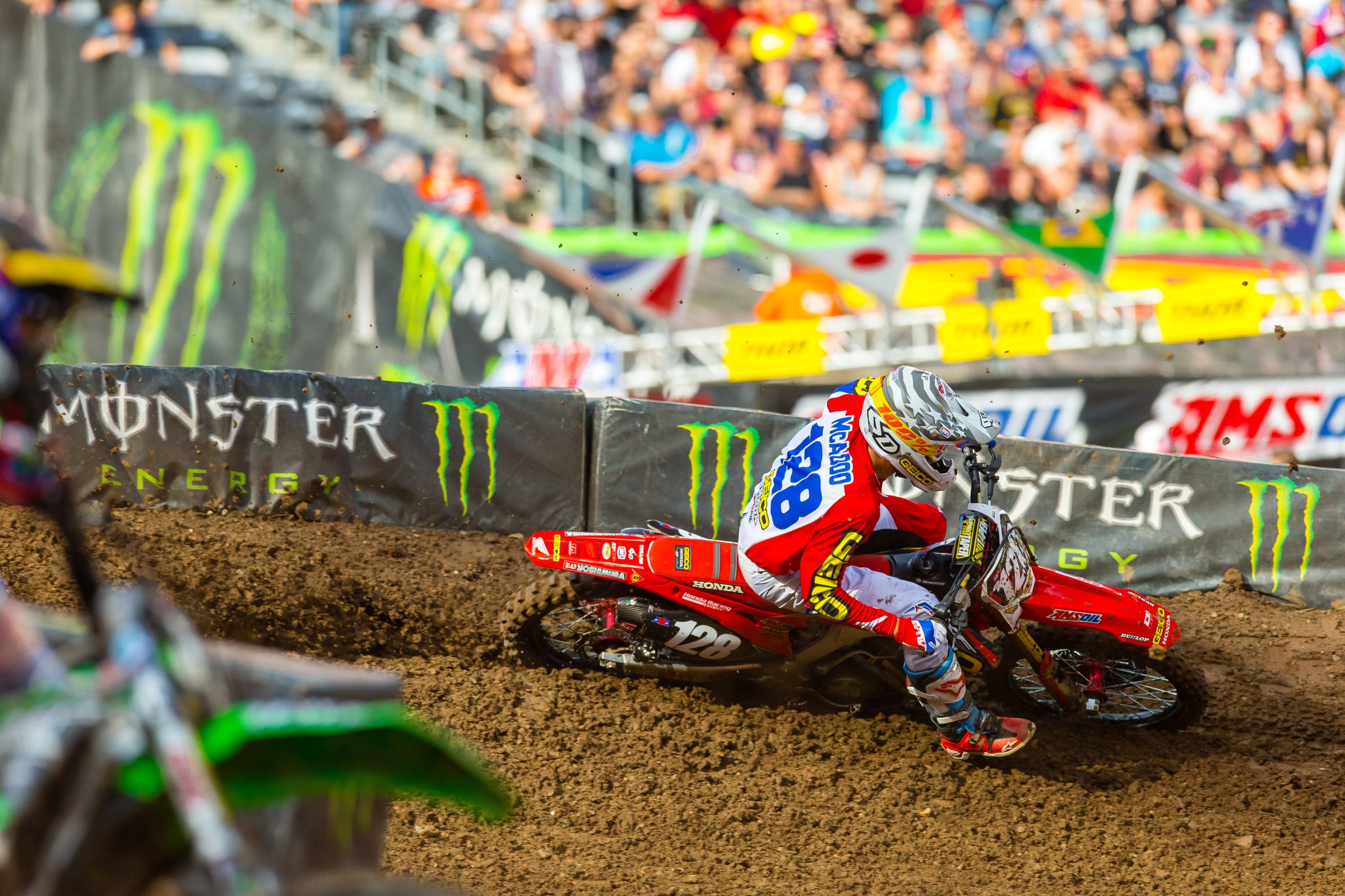 McAdoo will stay on with the GEICO Honda team for Lucas Oil Pro Motocross this summer.
