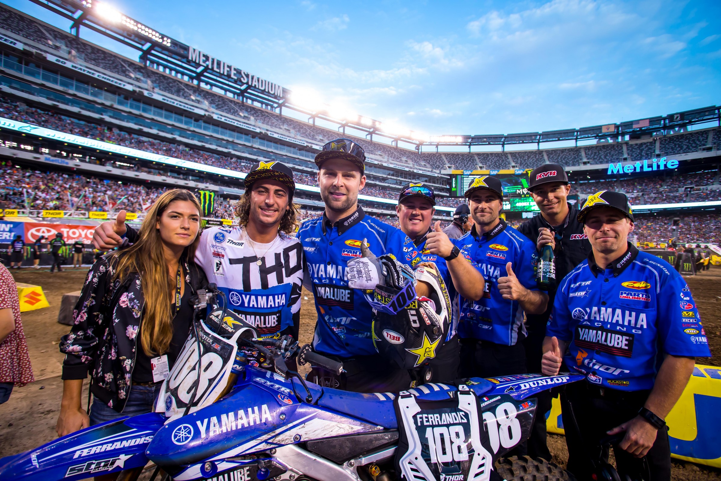 Can Ferrandis finish off his rookie SX season with a win?