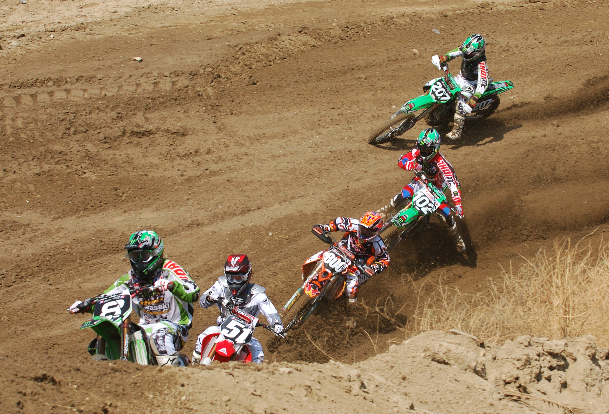 Alessi made up max points in the first moto.