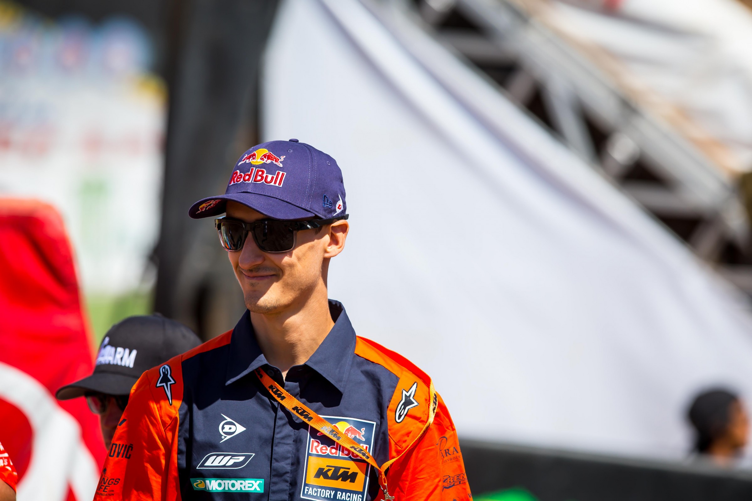 Musquin likes to do most of his therapy the night before the race.