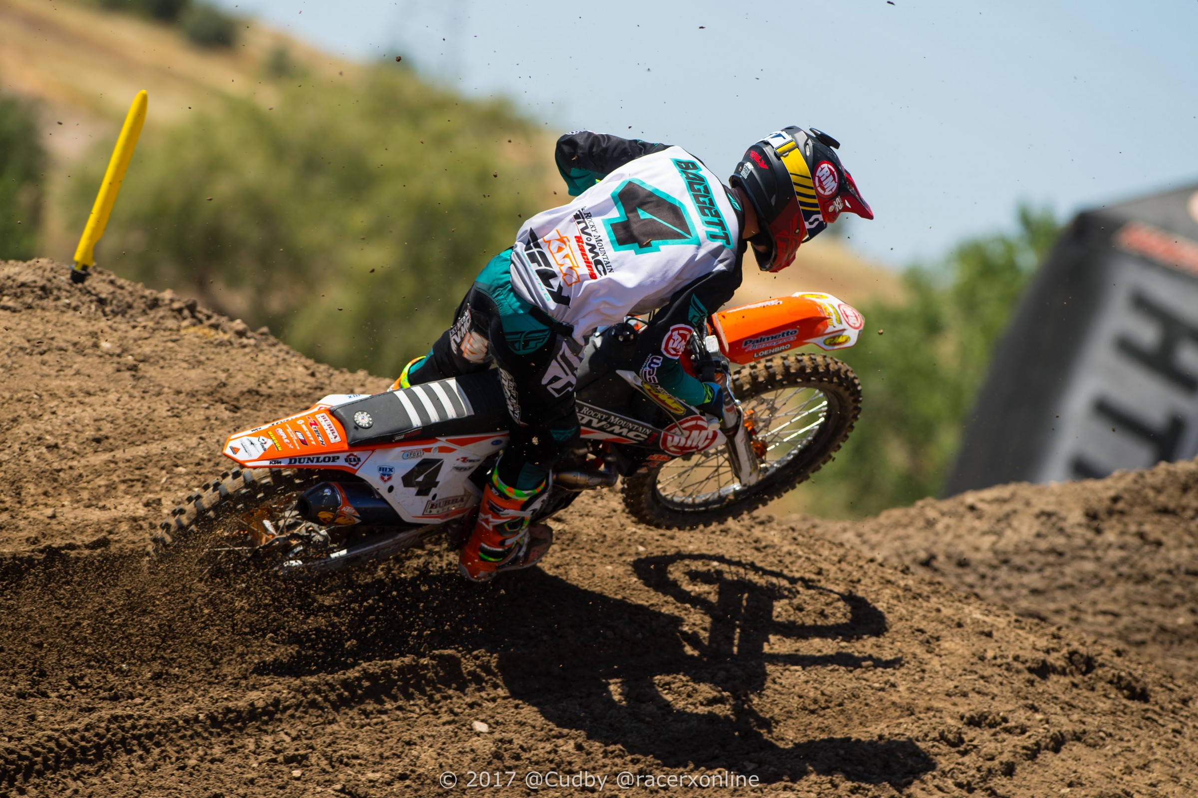Baggett finished sixth in supercross and got a third place in Atlanta.
