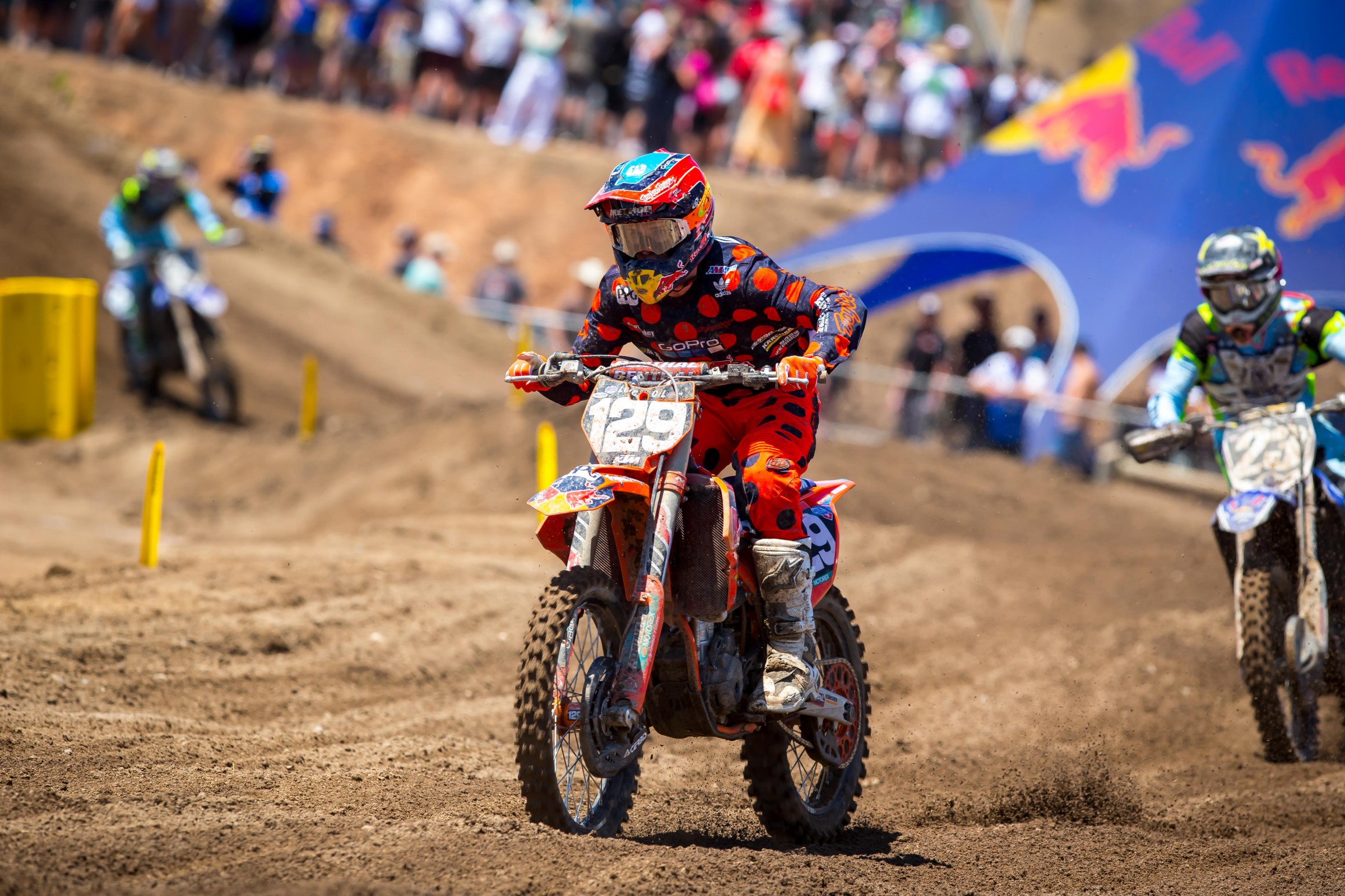 Rookie Sean Cantrell held second in the first finishing tenth, and taking twelfth overall.