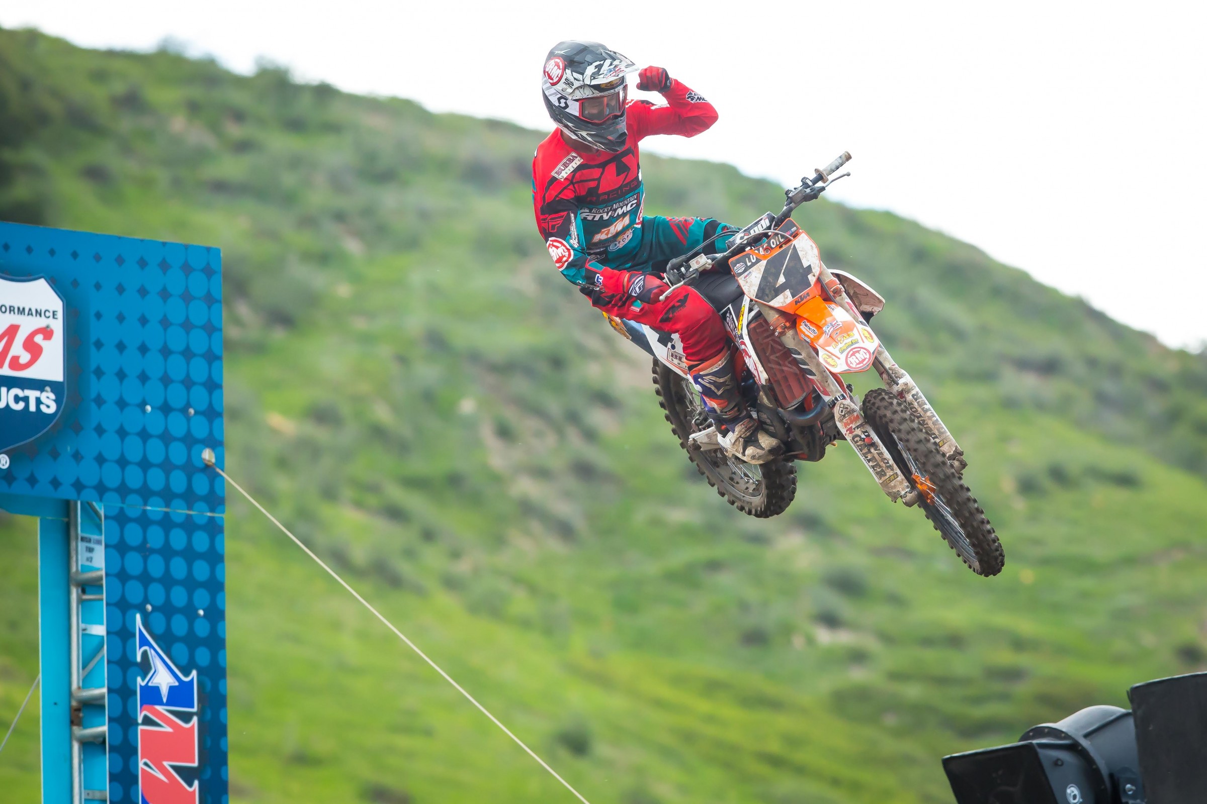 Baggett is currently 19 points behind Musquin in the championship.