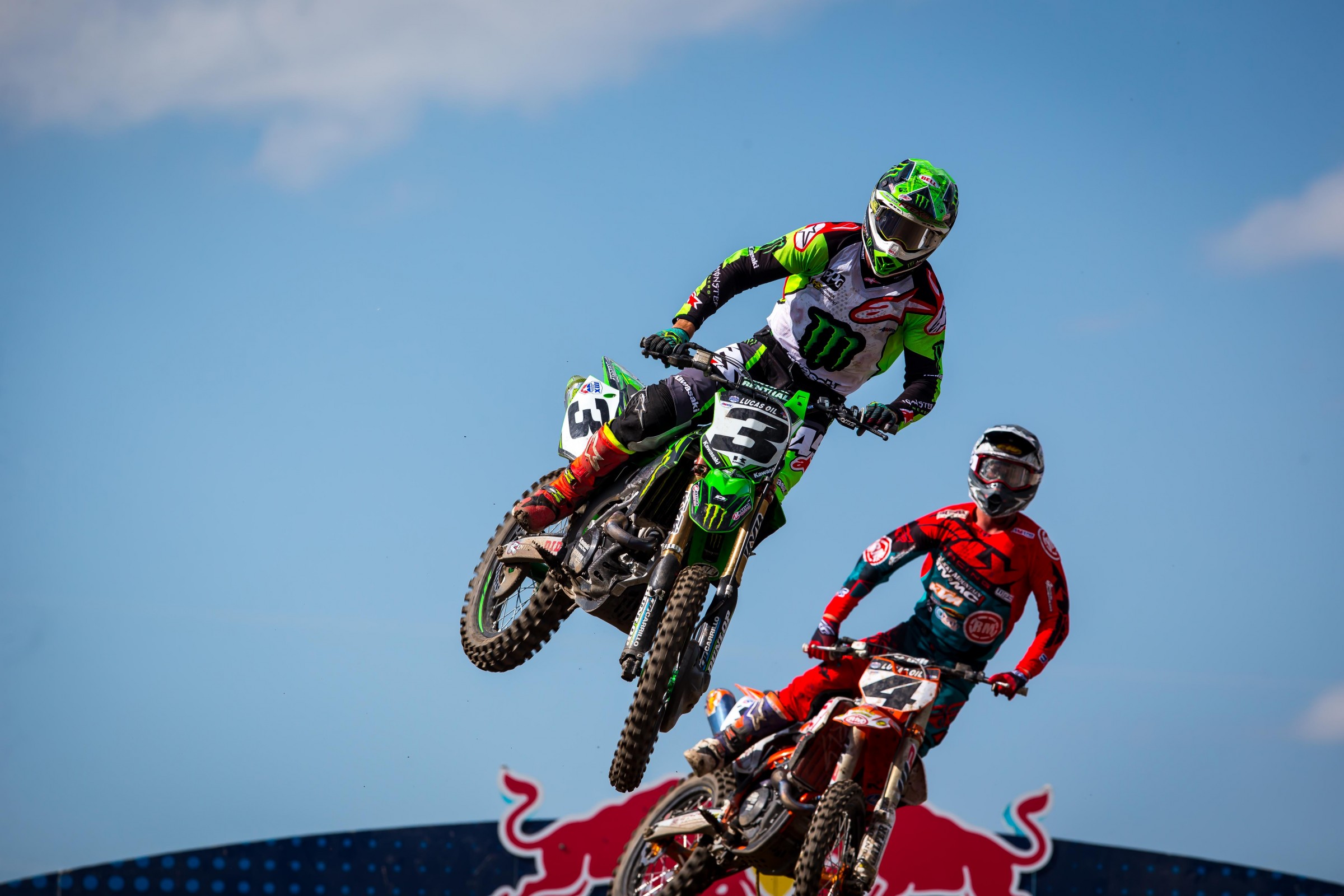 Don't forget that both of these guys are trailing Marvin Musquin in the championship.