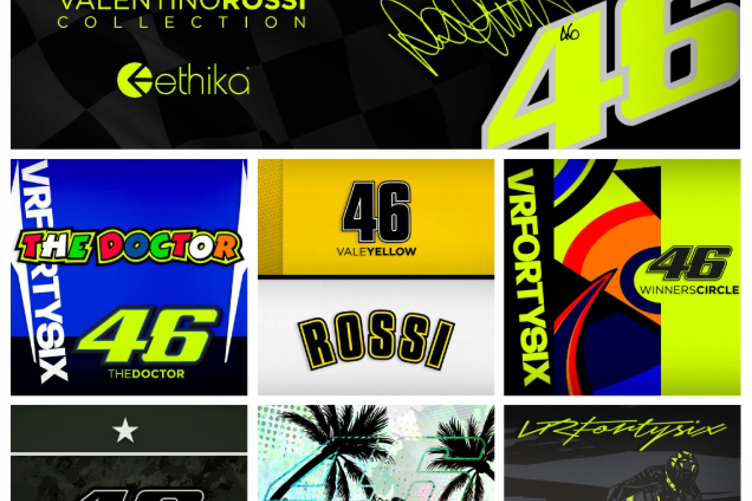 Ethika Releases VR46 Racing Apparel Signature Line