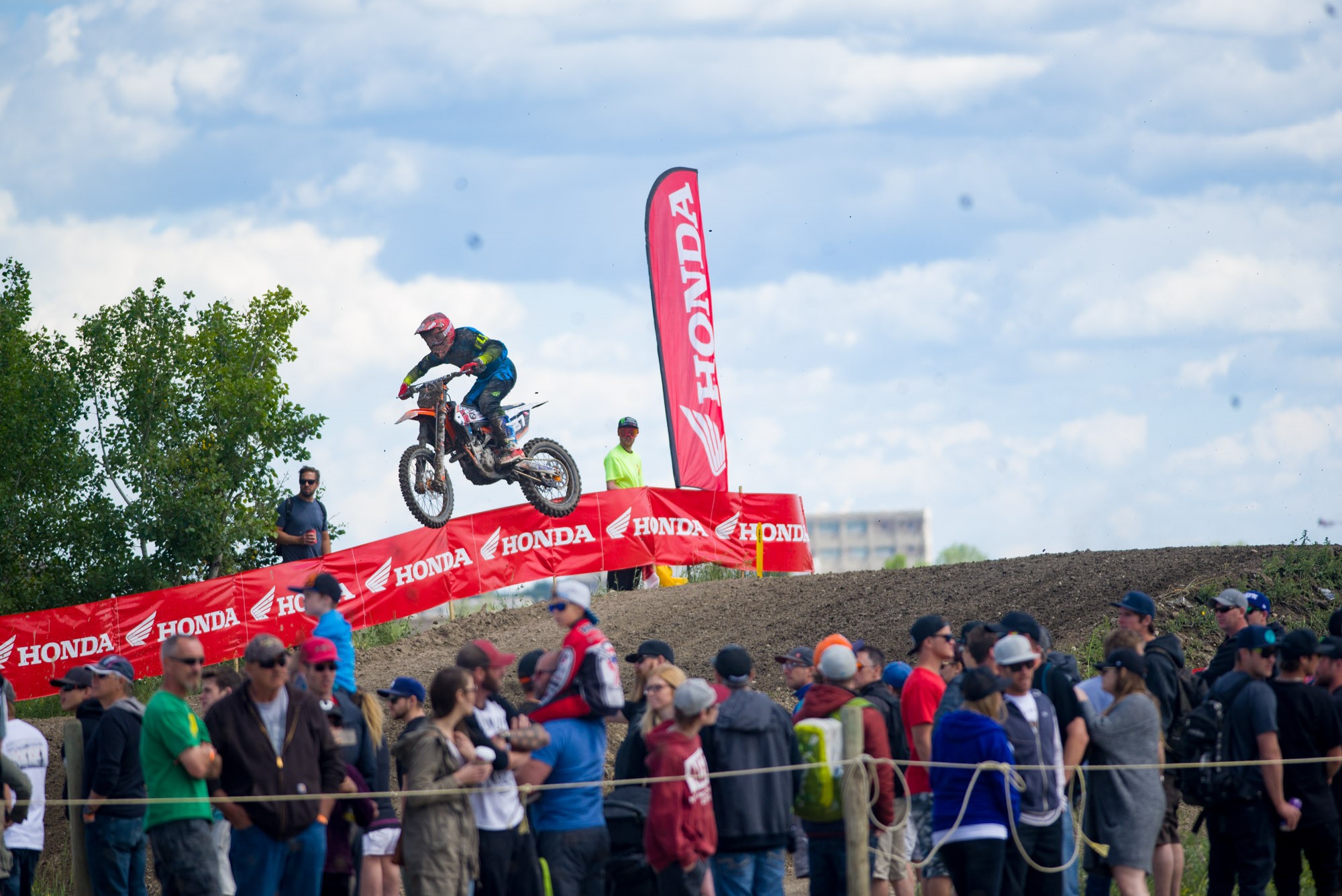 Redemption Racing KTM’s Josh Osby earned himself another podium finish after posting 3-5 moto scores.