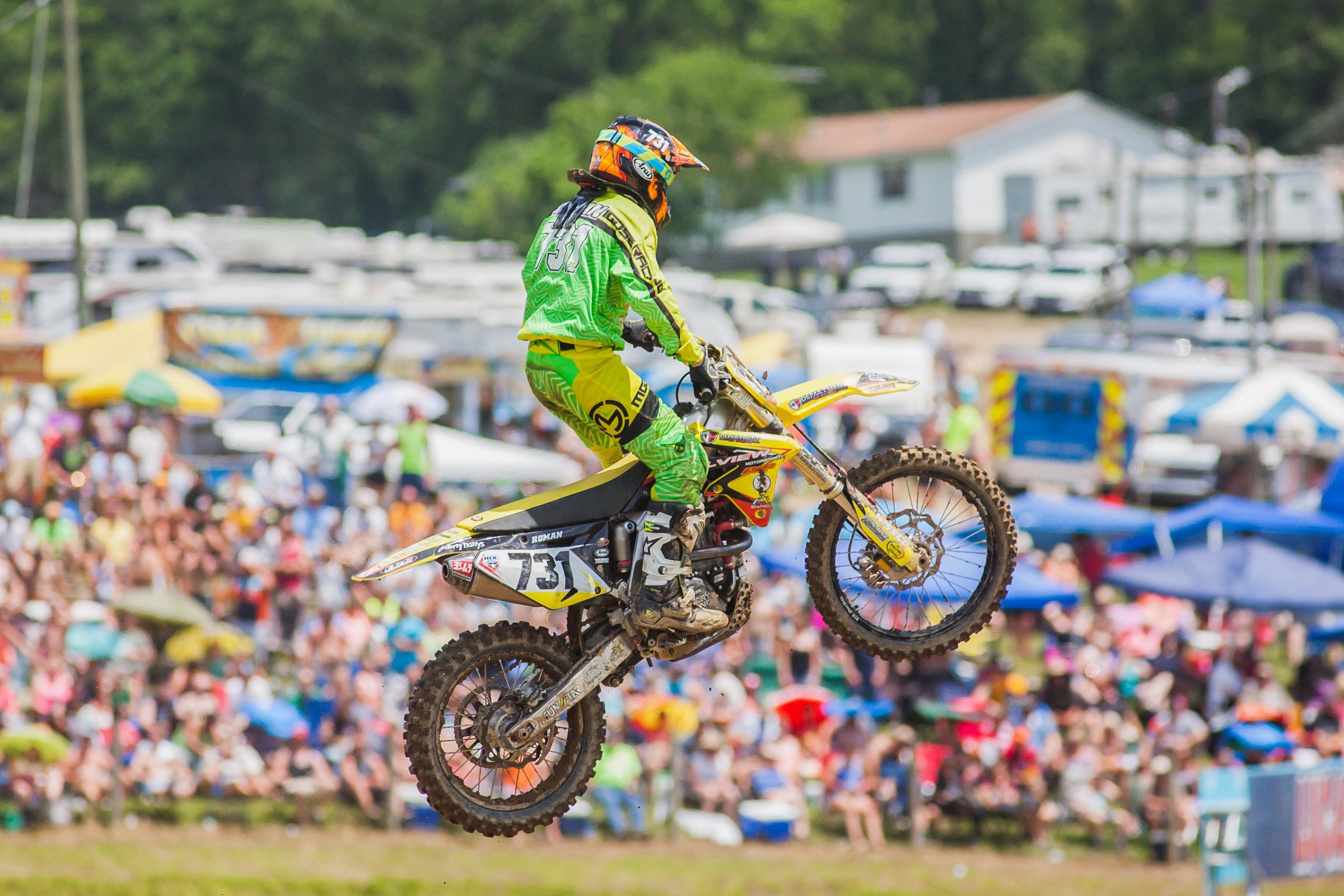 Roman went 29-29 in the 450 Class at High Point.
