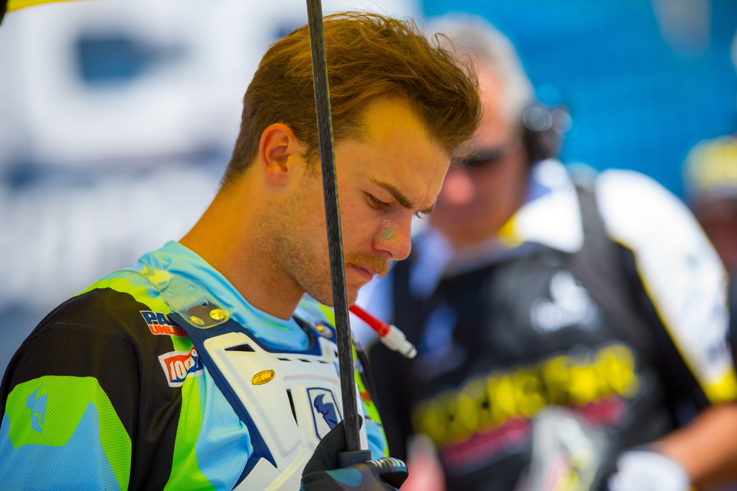 Riders like Aaron Plessinger (above) and more wear the AC Systems product.