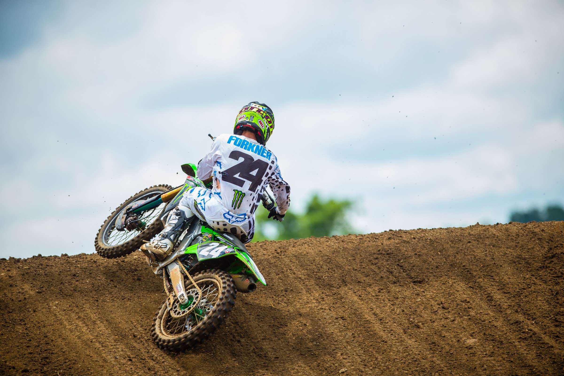 Austin Forkner took his first overall podium on the year Saturday.