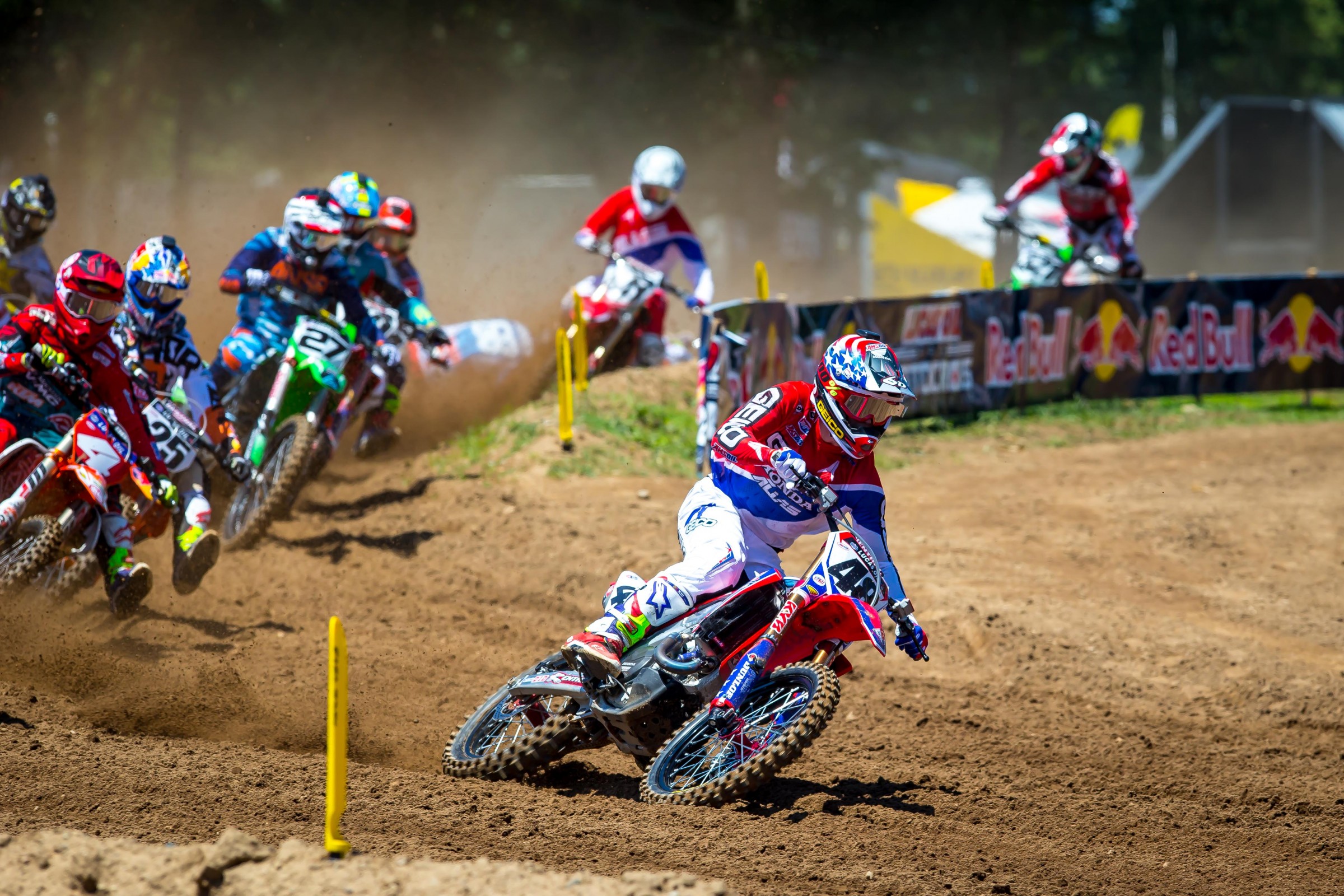 Craig has three holeshots this season.