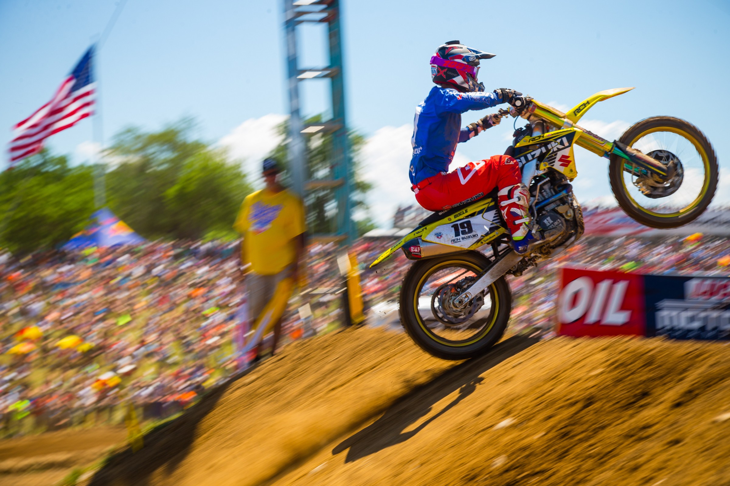 Bogle has gone 9-7-9-12-5-9-7 since winning the first moto at Thunder Valley.