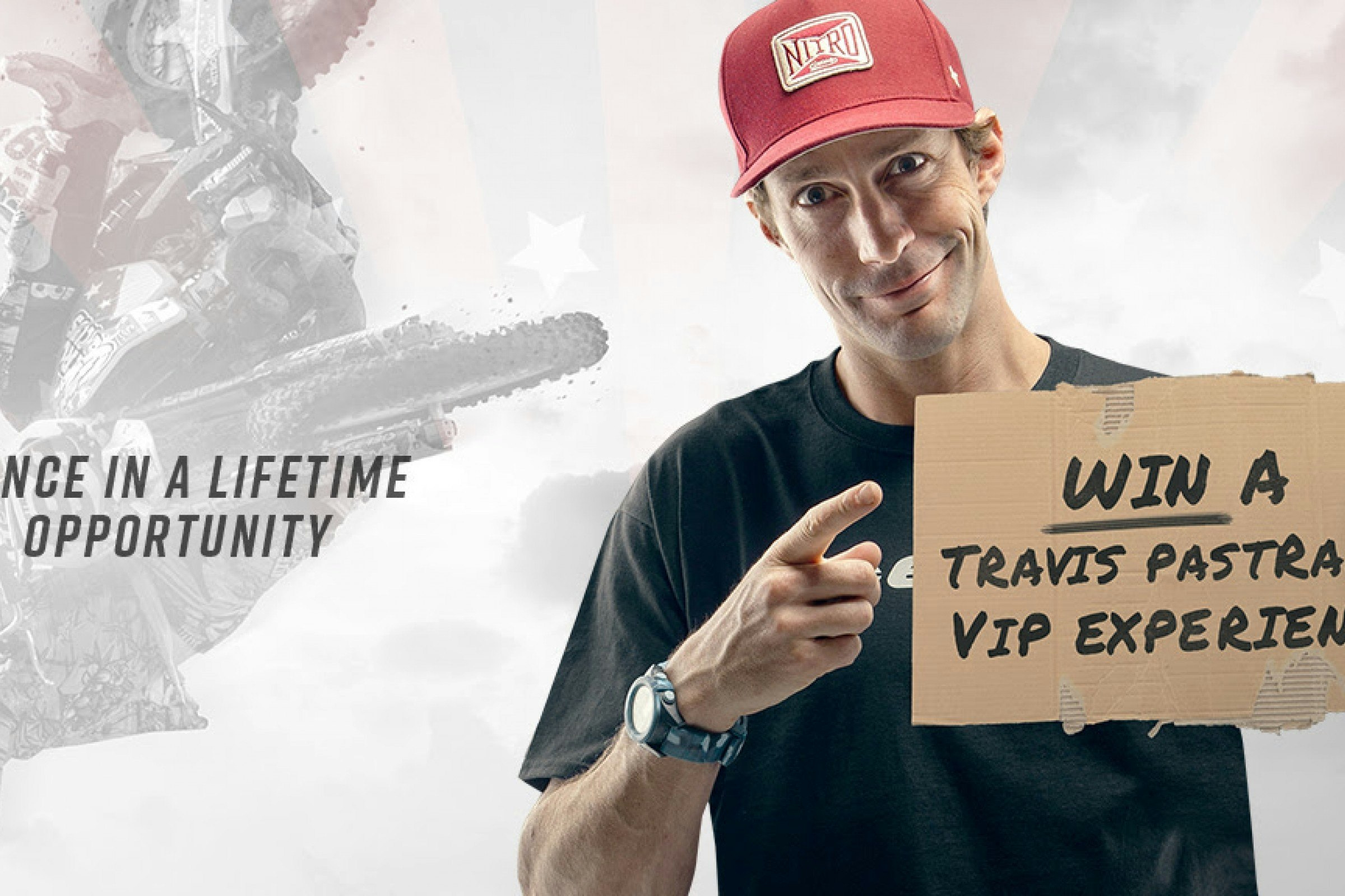 EVS Sports Announces Travis Pastrana VIP Experience Sweepstakes