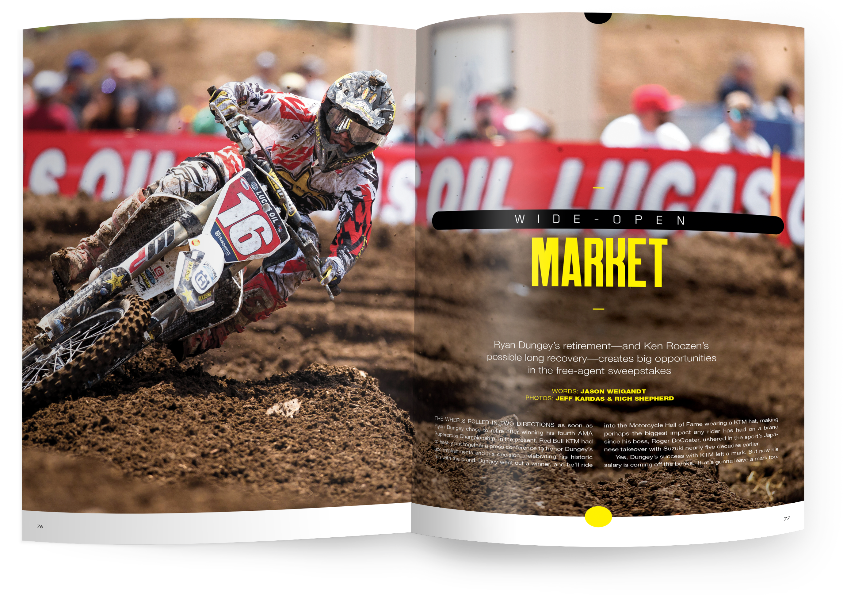 WIDE-OPEN MARKET