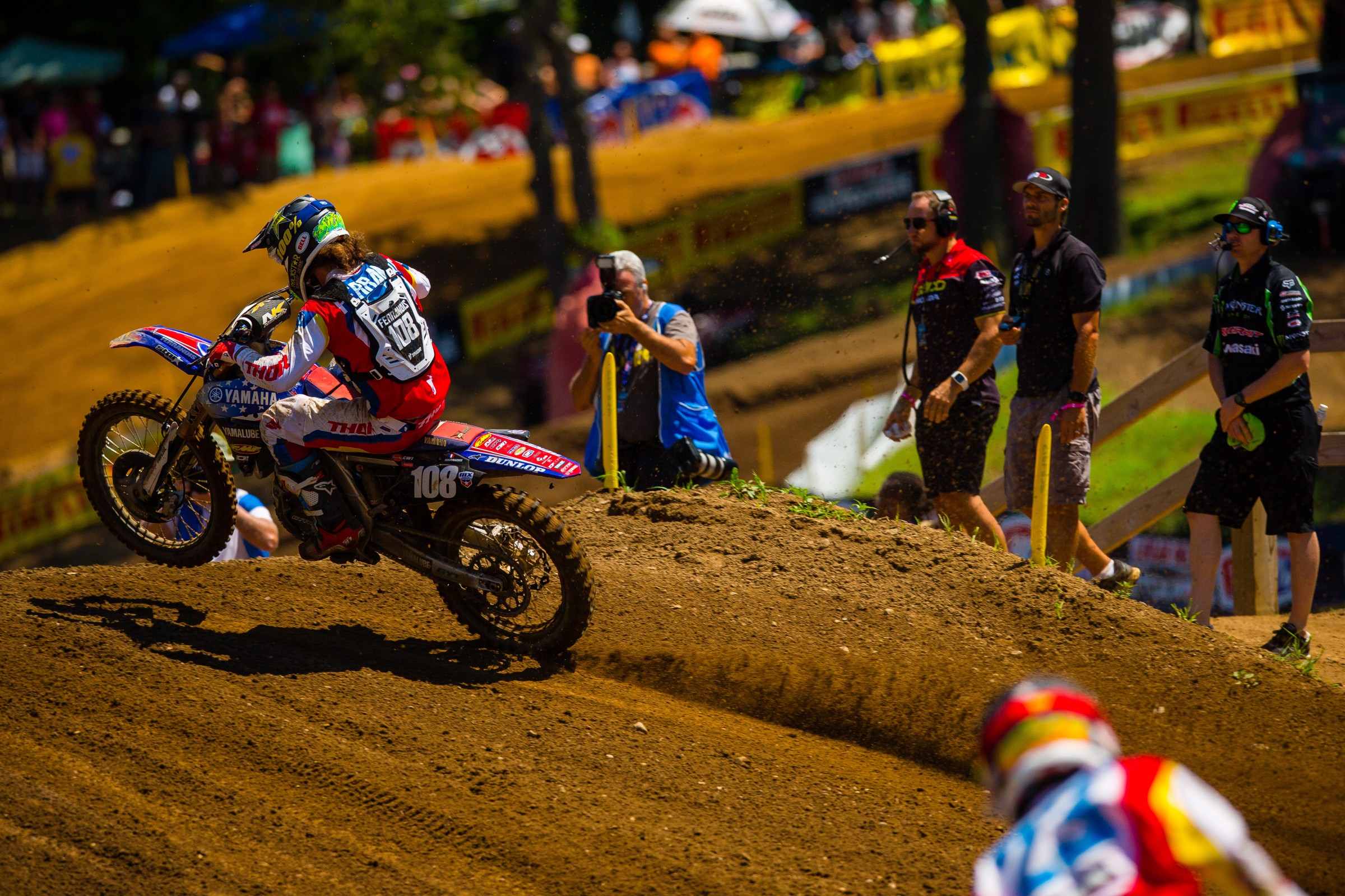 Coming from the GPs, Ferrandis is no stranger to sandy tracks.