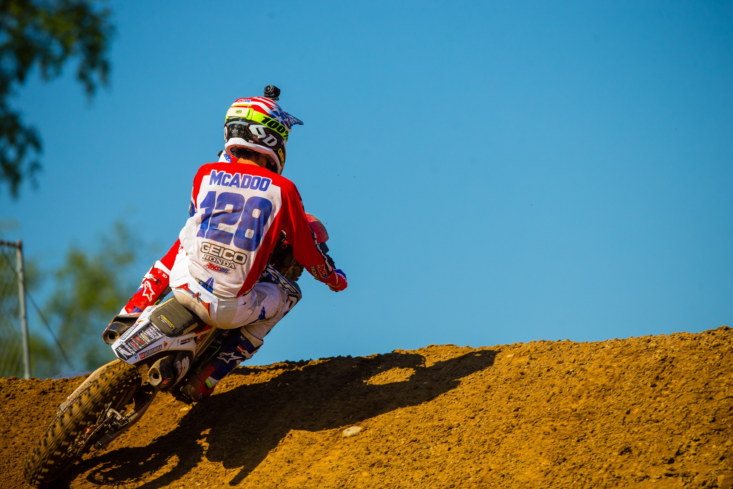 McAdoo's return to racing was short lived.