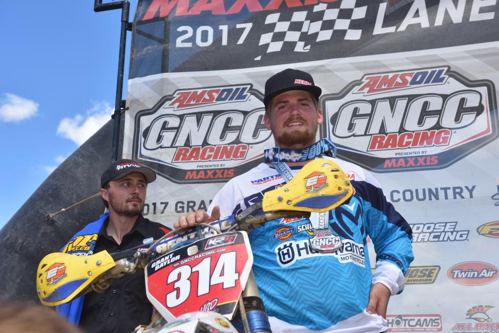 Grant Baylor was awarded the overall—marking his first career overall victory.