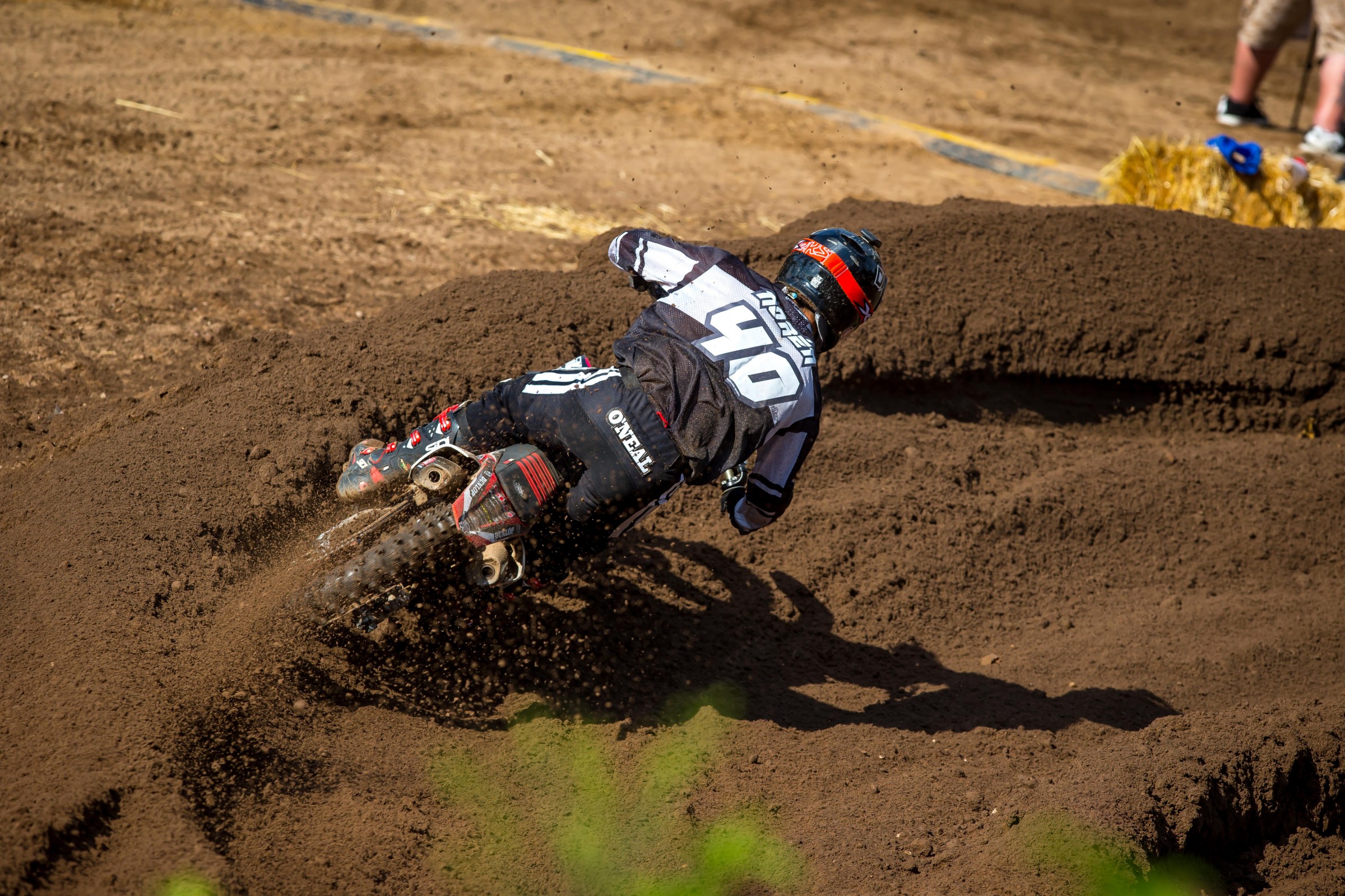 Noren ended up going 8-10 on the day with a borrowed motor.