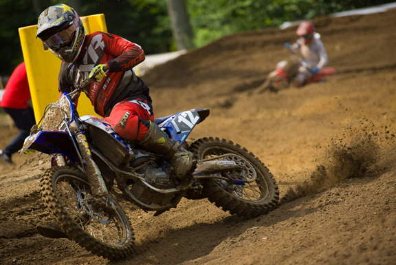 MX101 FXR Yamaha Team’s Shawn Maffenbeier finds himself only two points back in the championship after round six.