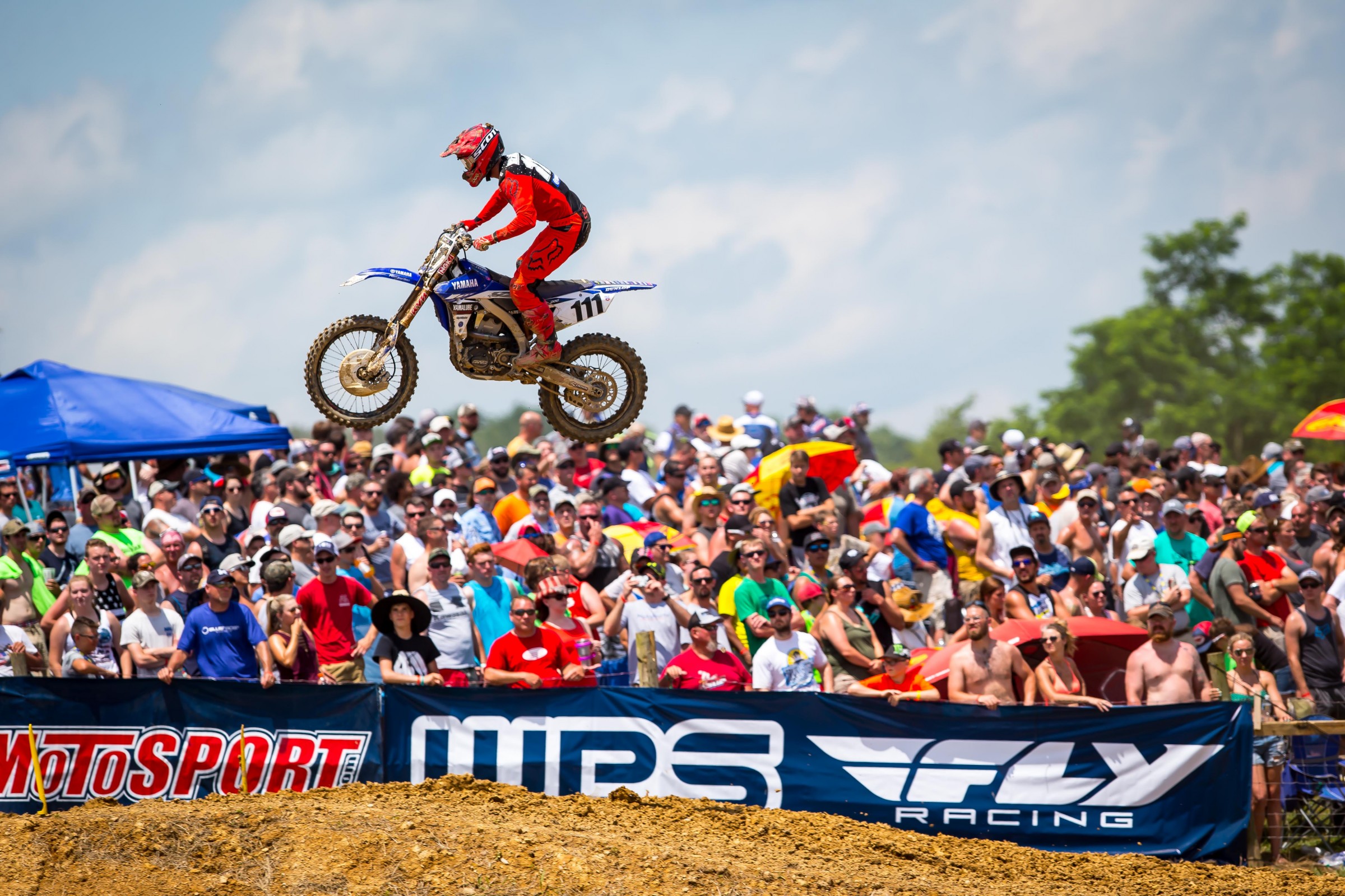 Ferris went 2-14 for seventh overall at his first Lucas Oil Pro Motocross race.