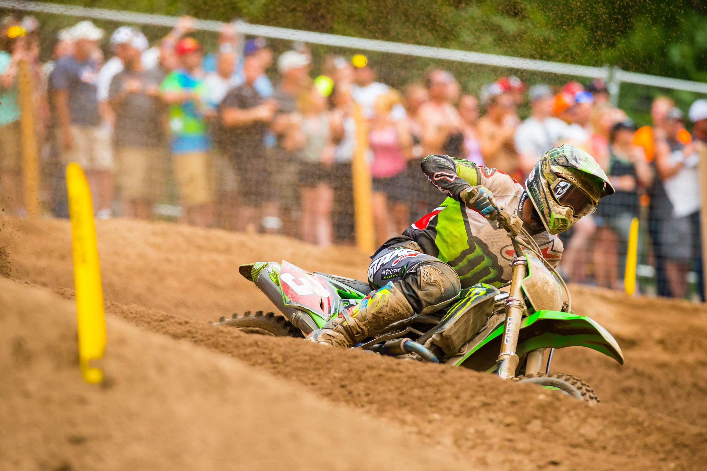 Five moto wins and three overalls in a row for the points leader.