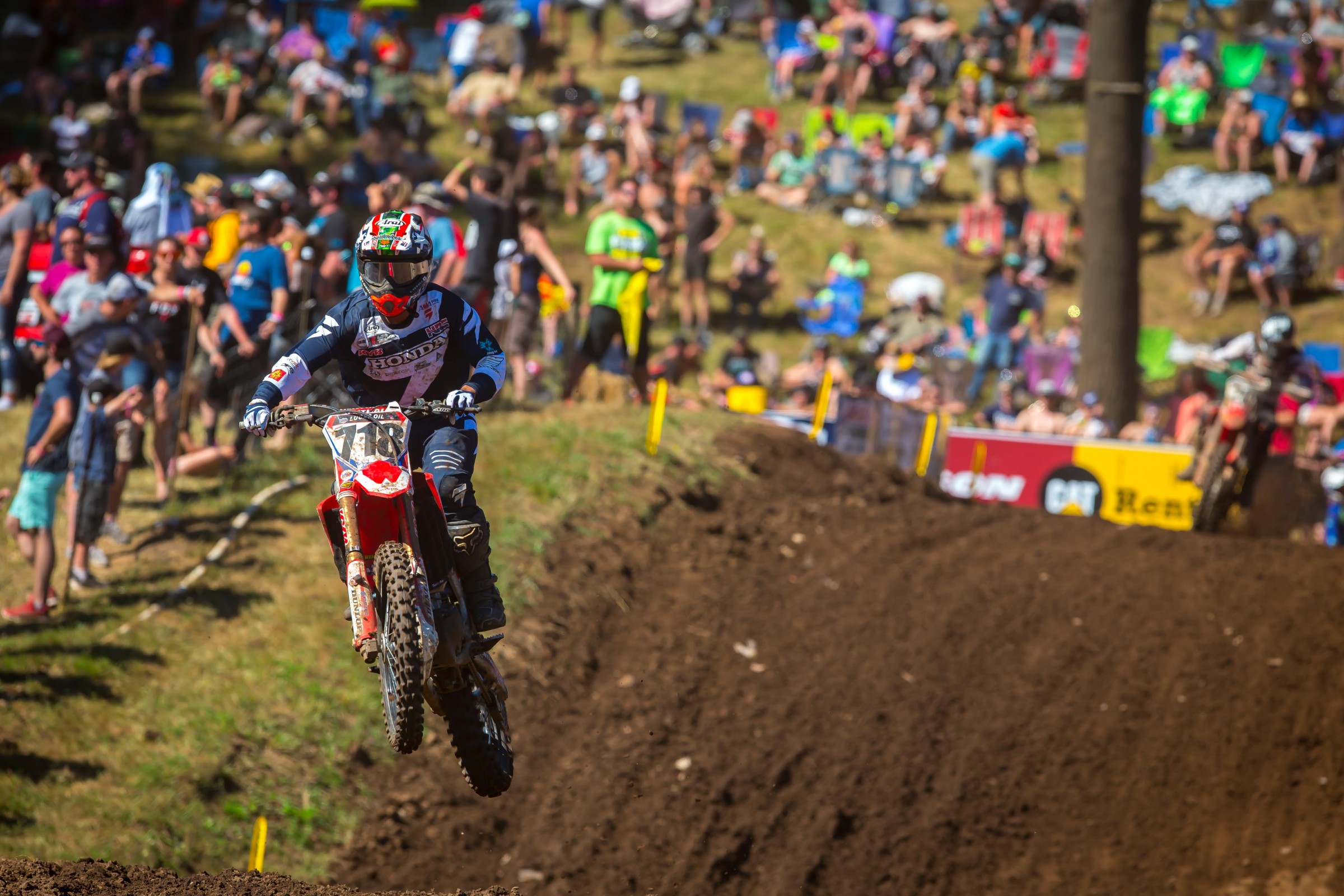 Tomita has seven top-20 moto finishes this summer.