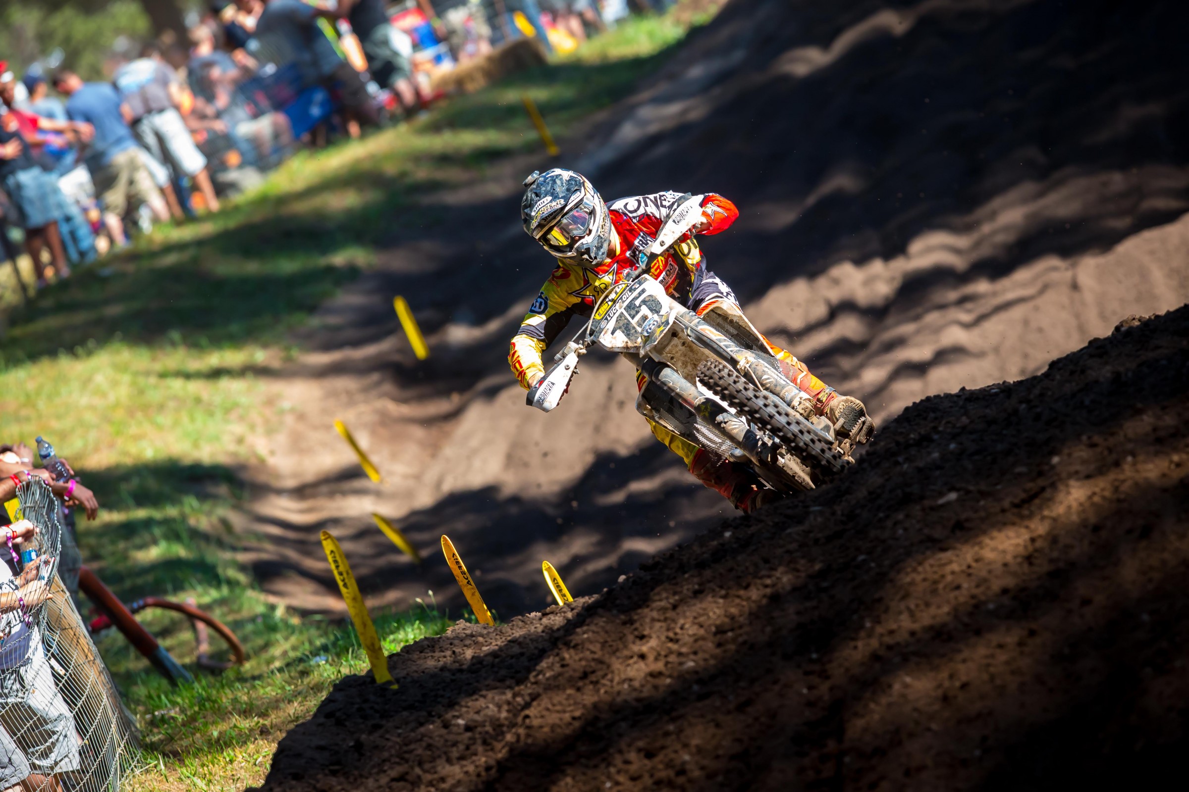 Wilson has five top-five moto finishes this summer.