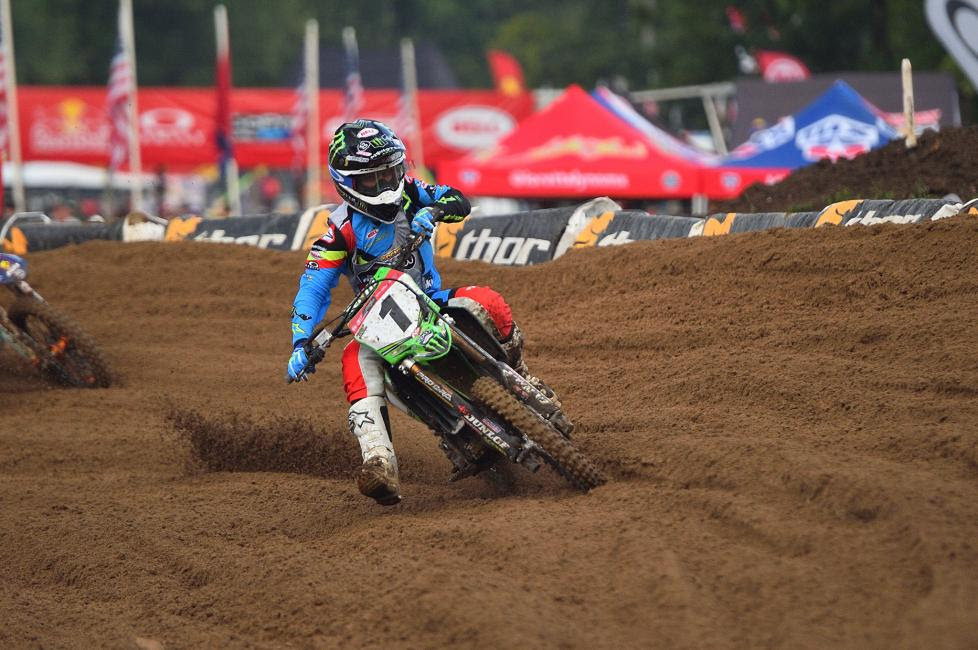 Jett Reynolds has four different moto wins on his resume this week at the Ranch.