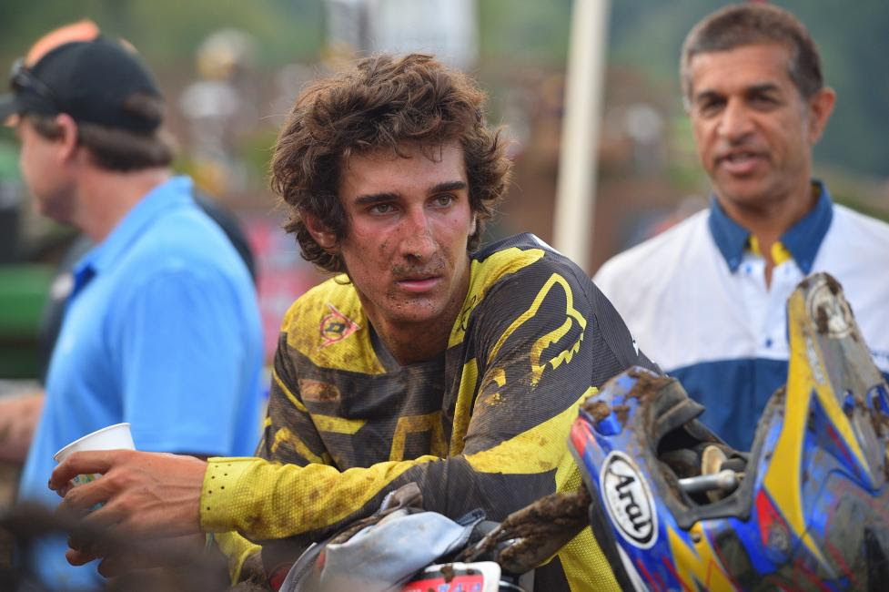 Marco Cannella had his best finish of the week in the 450 B class with second.