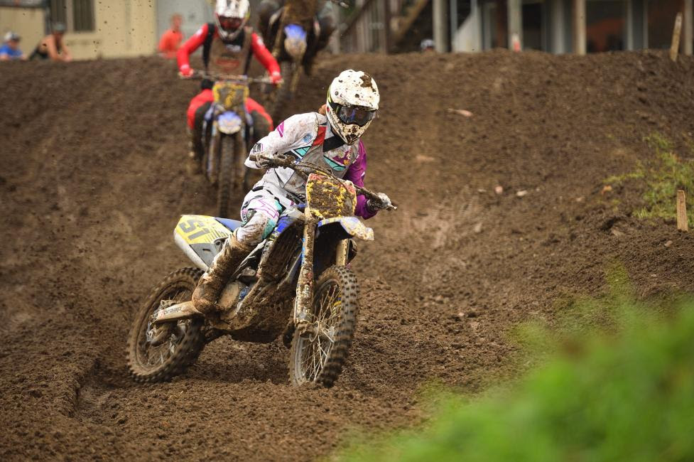 Ezra Hastings' consistency paid off where he went 2-2-2 for the 450 B Limited title.